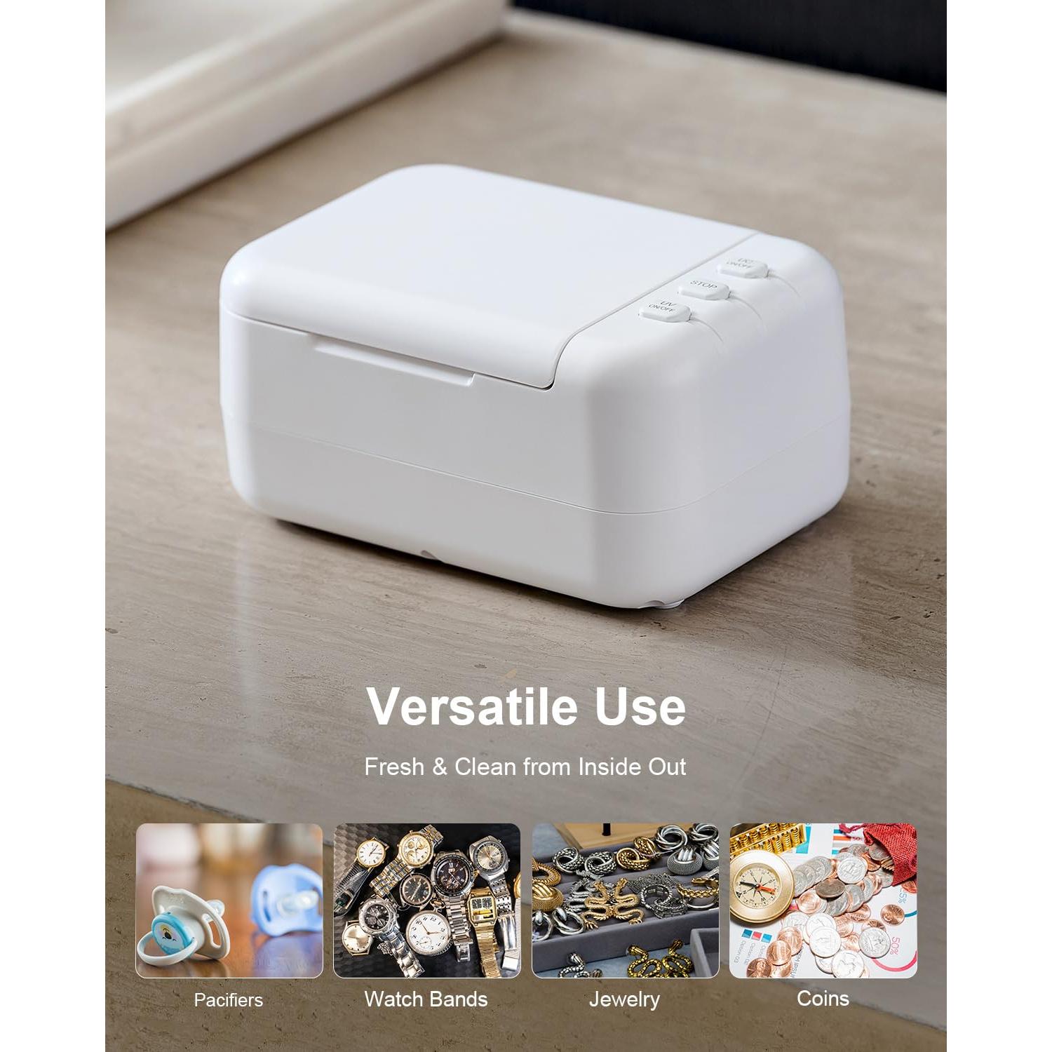 Limpiadora Ultrasónica CREWORKS 200ml 46kHz para Joyería