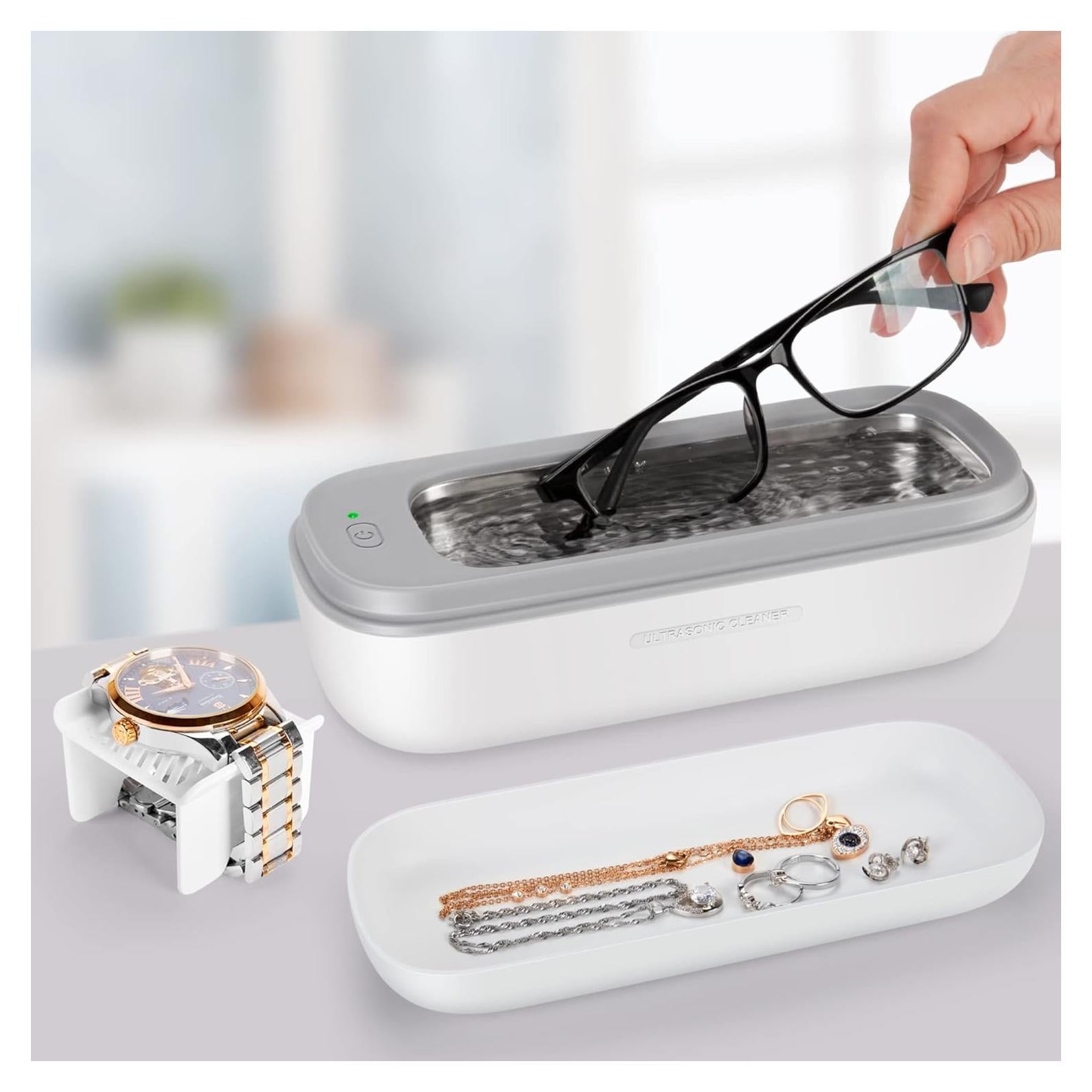 Limpiador Ultrasónico de Joyería KEYSKY 300ML - Limpieza Rápida