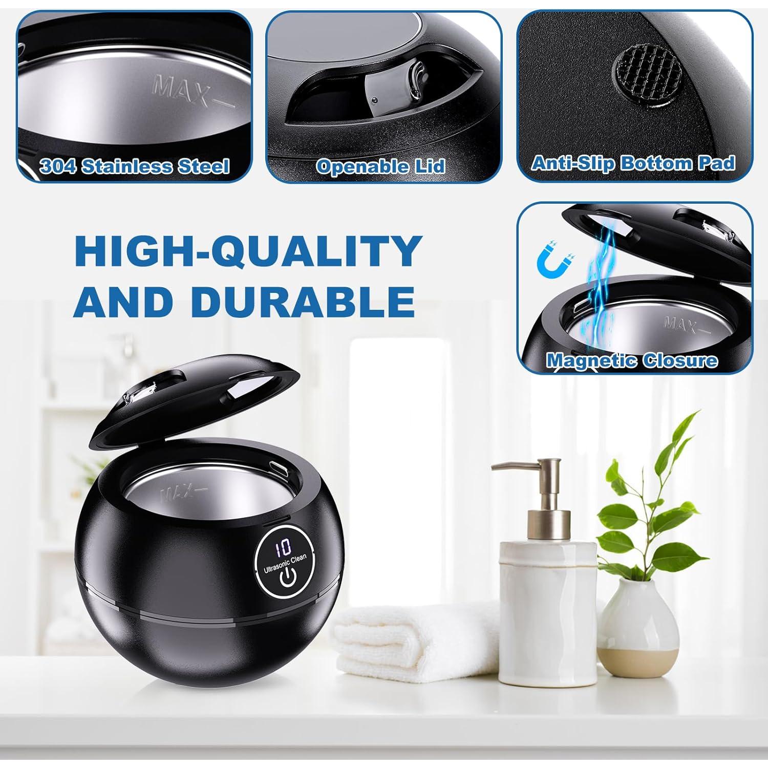 Limpiador Ultrasónico de Retenedores y Dentaduras UC-10 190ml