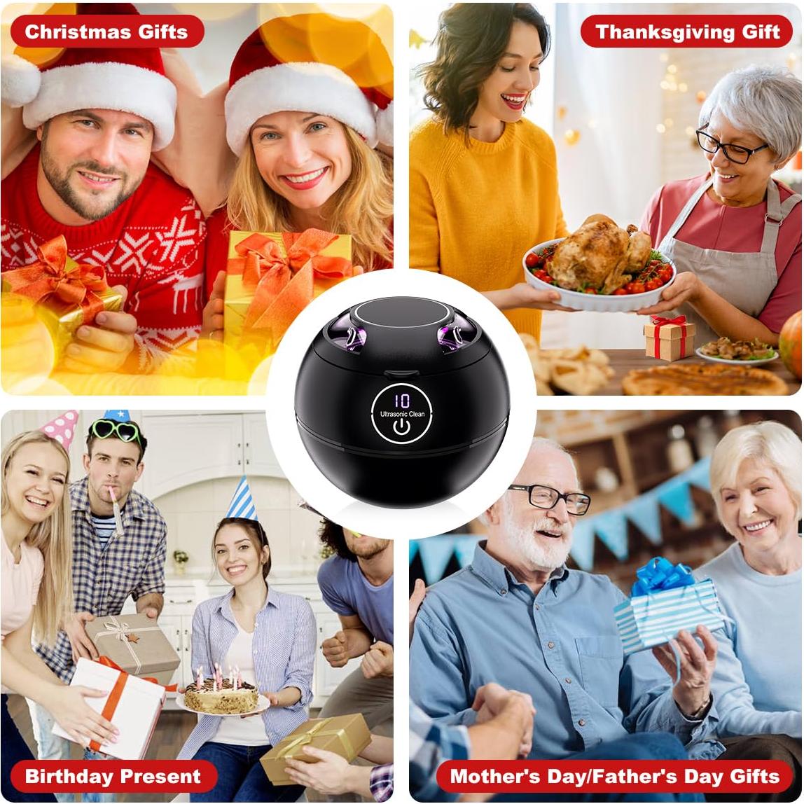 Limpiador Ultrasónico de Retenedores y Dentaduras UC-10 190ml