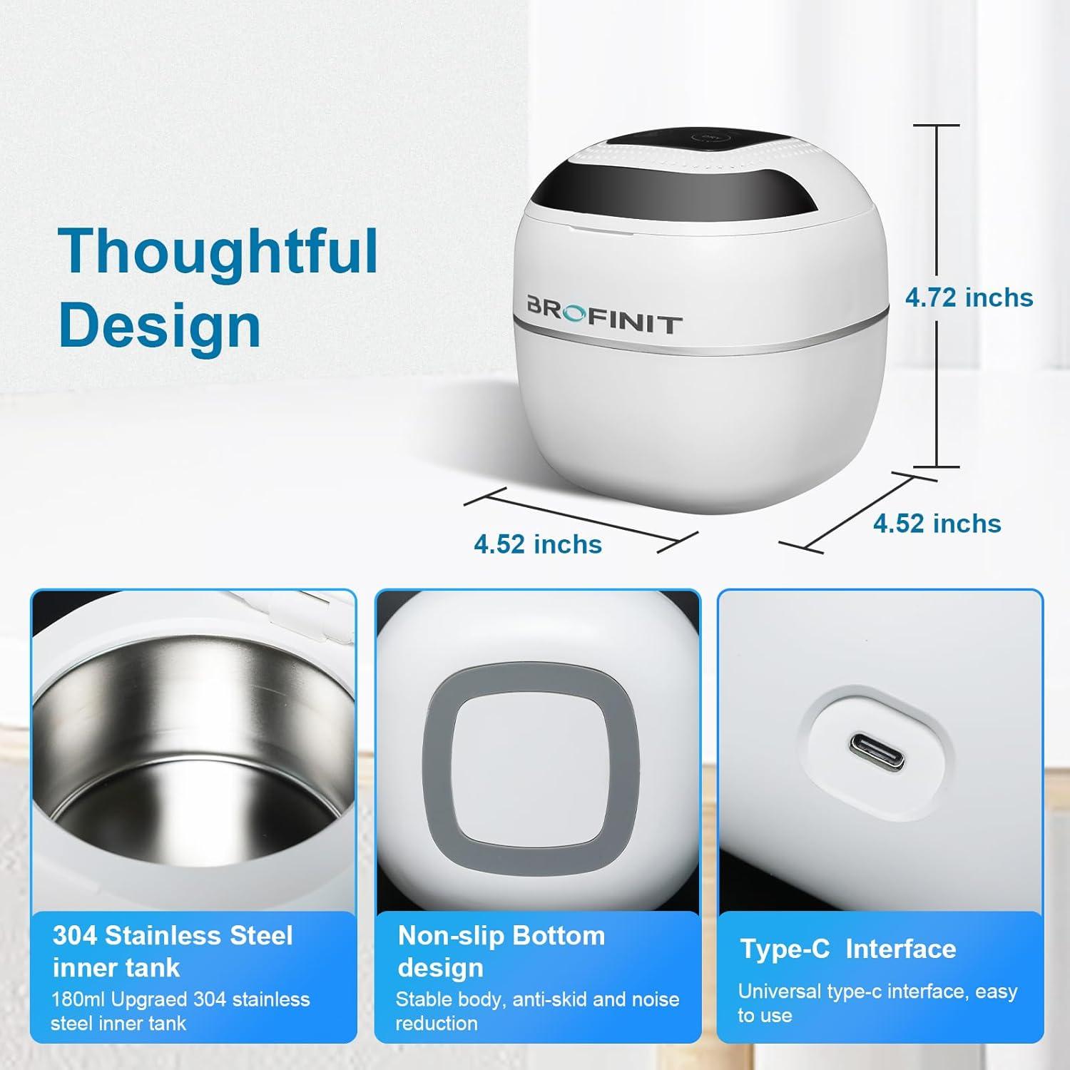 Limpiadora Ultrasónica de Retenedores Brofinit 25W 45kHz