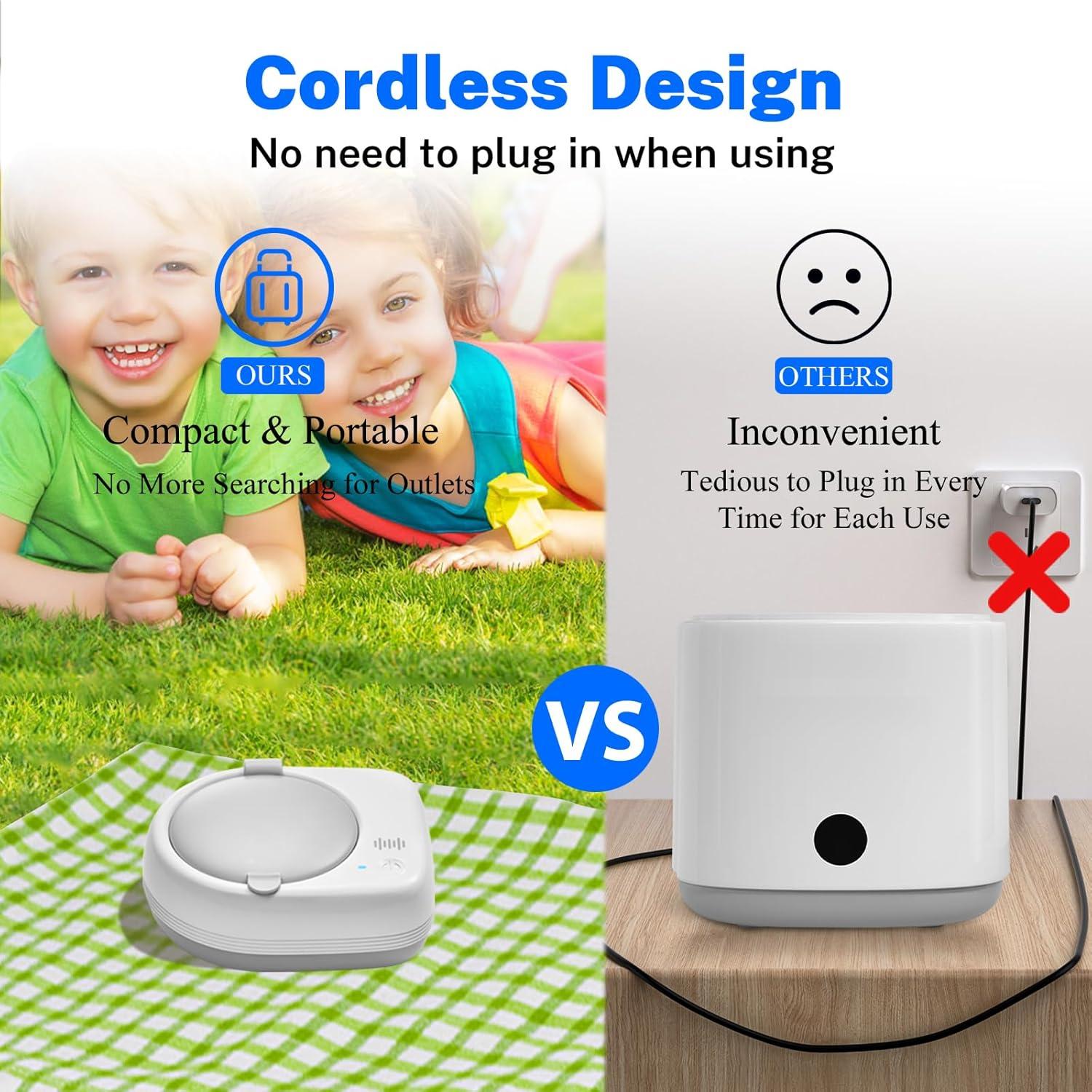 Limpiador Ultrasónico de Retenedores ELVASO 80ml Inalámbrico