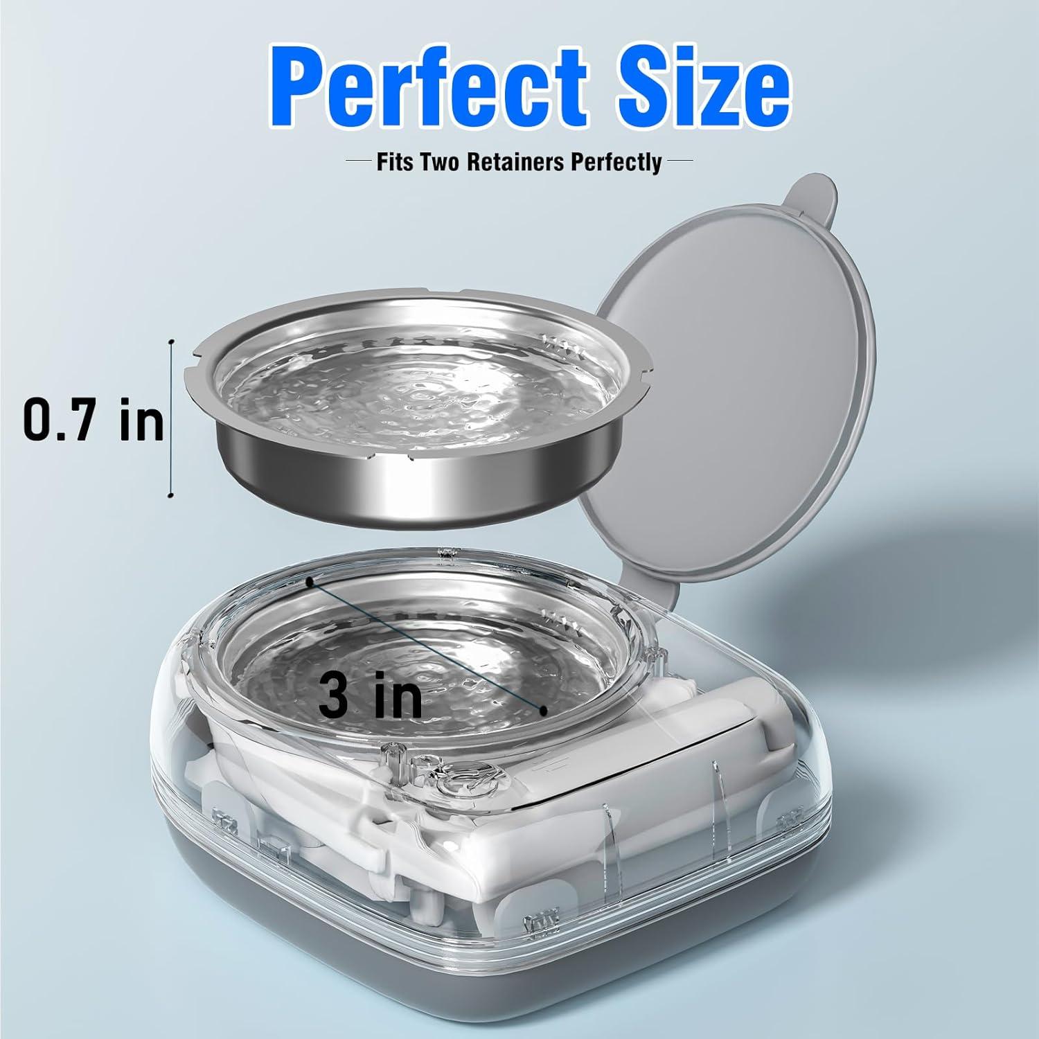 Limpiador Ultrasónico de Retenedores ELVASO 80ml Inalámbrico