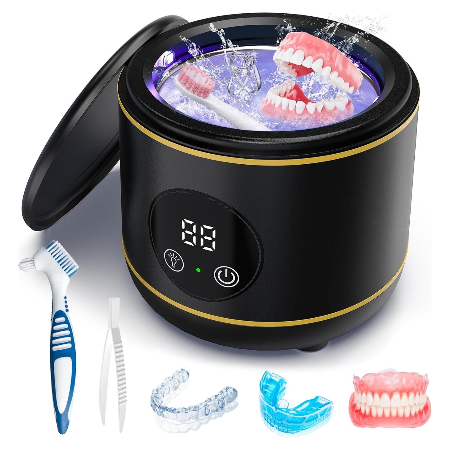 Limpiador Ultrasónico Dental BlueFire 45kHz Portátil 0.5kg
