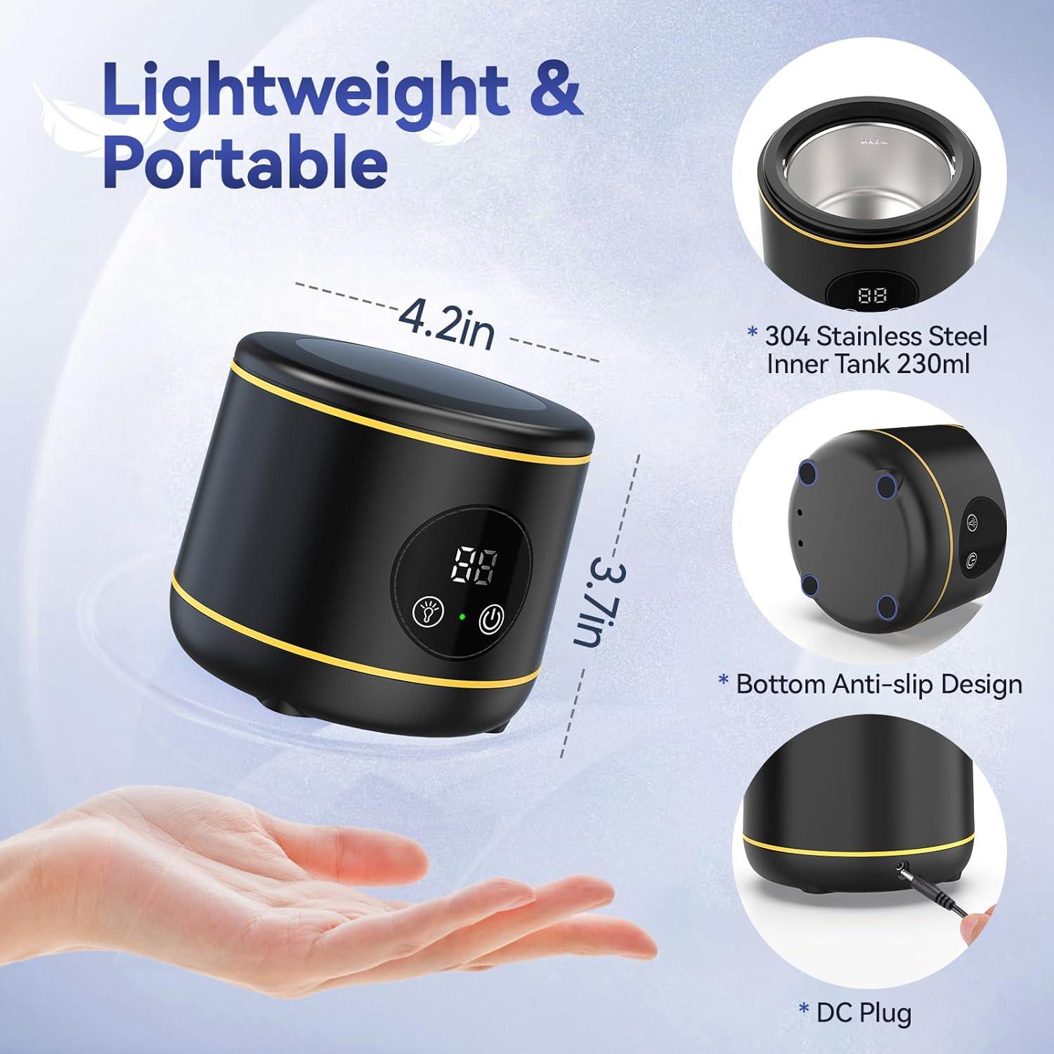 Limpiador Ultrasónico Dental BlueFire 45kHz Portátil 0.5kg