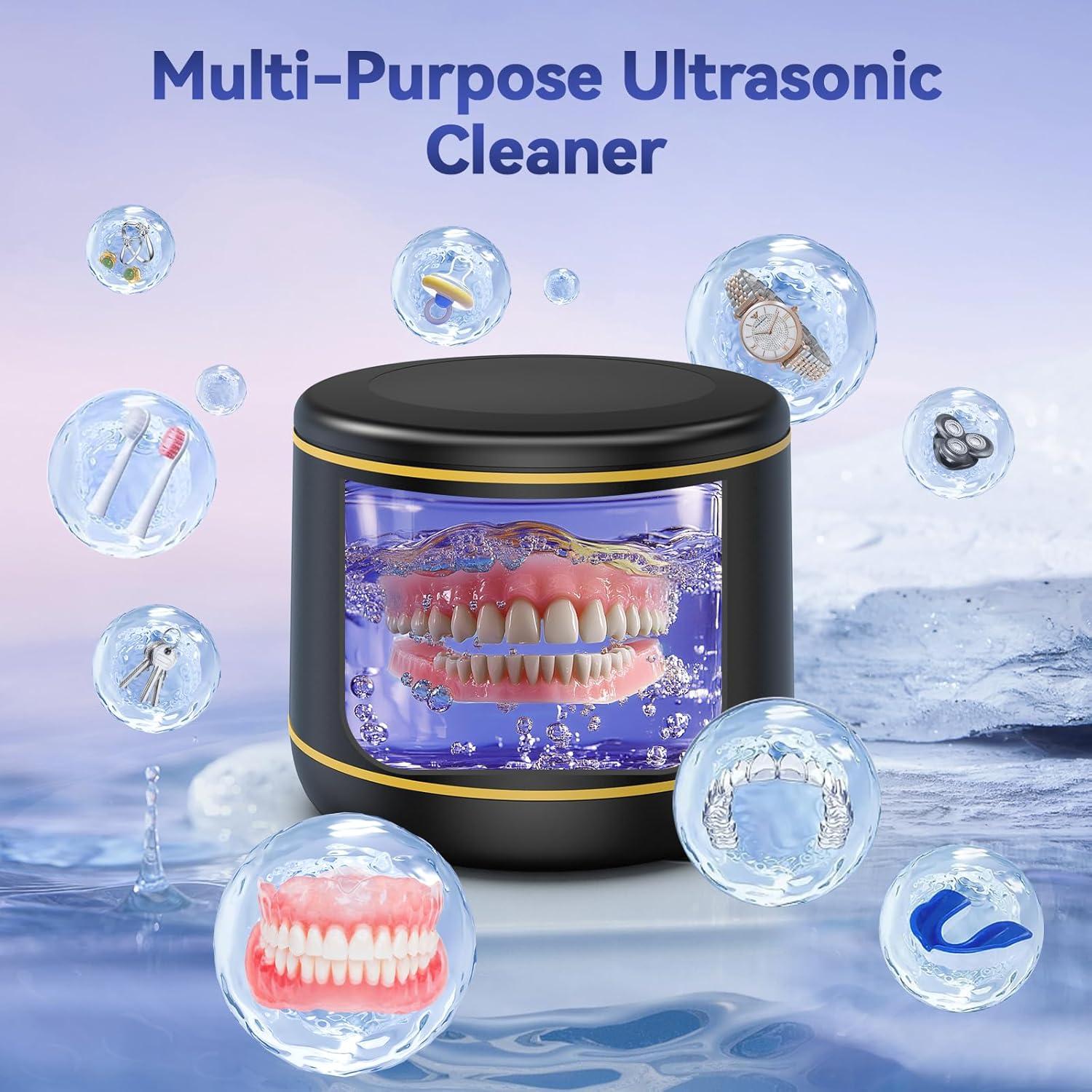 Limpiador Ultrasónico Dental BlueFire 45kHz Portátil 0.5kg