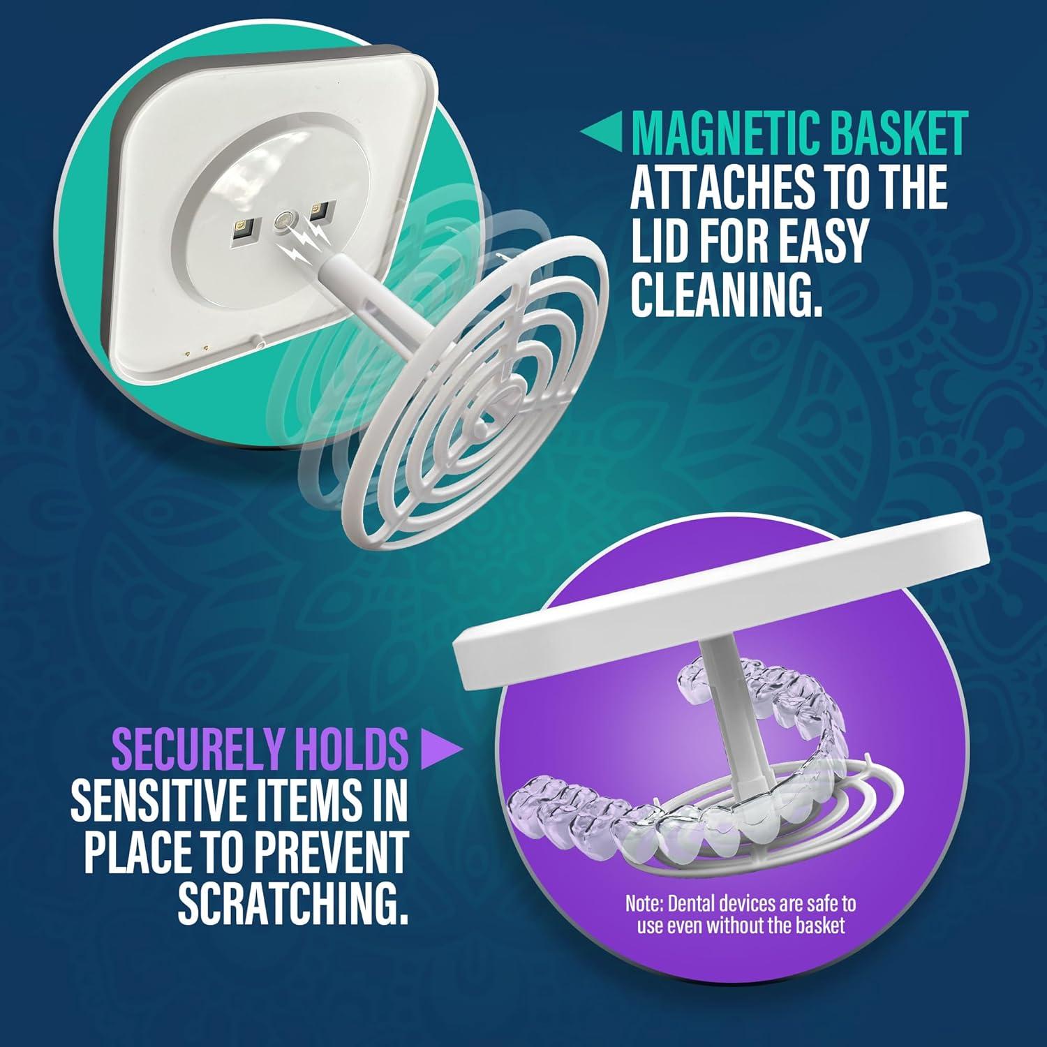 Pod de Limpieza Ultrasónica GuruNanda 190ml 45kHz 3 Modos