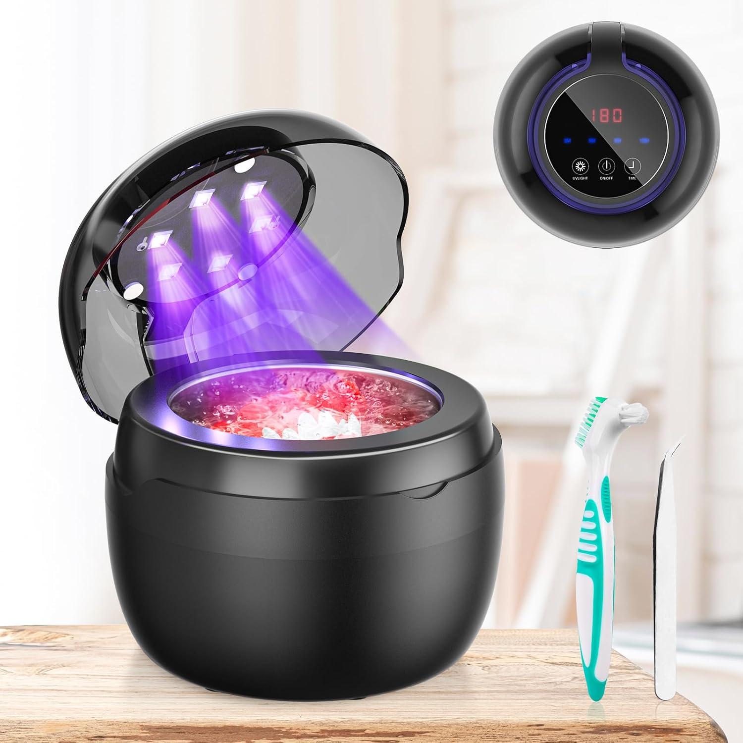 Limpiadora Ultrasónica Neatevday 250ml 50kHz 4 Modos Negra