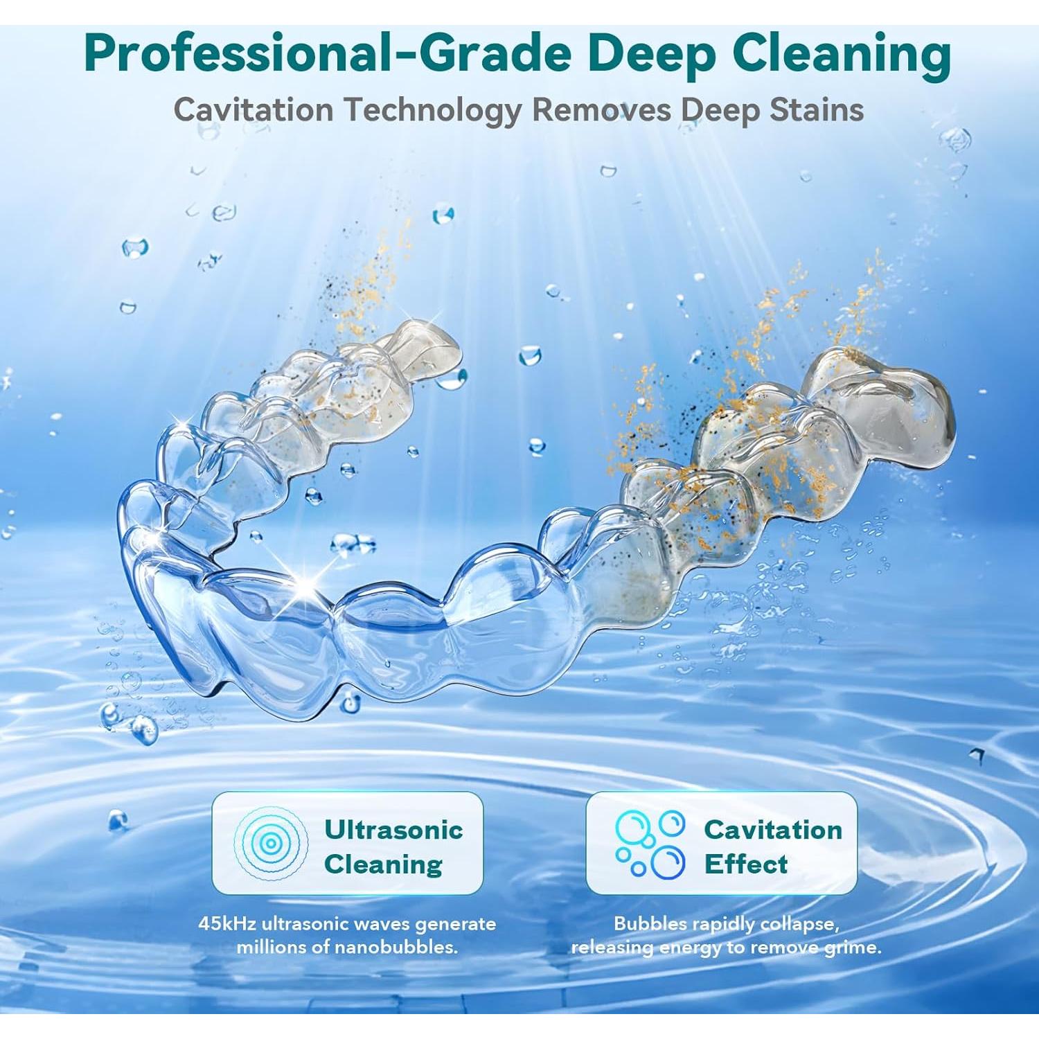 Limpiadora Ultrasónica Dental NEW GREATHOUSE 45kHz UV 200ml