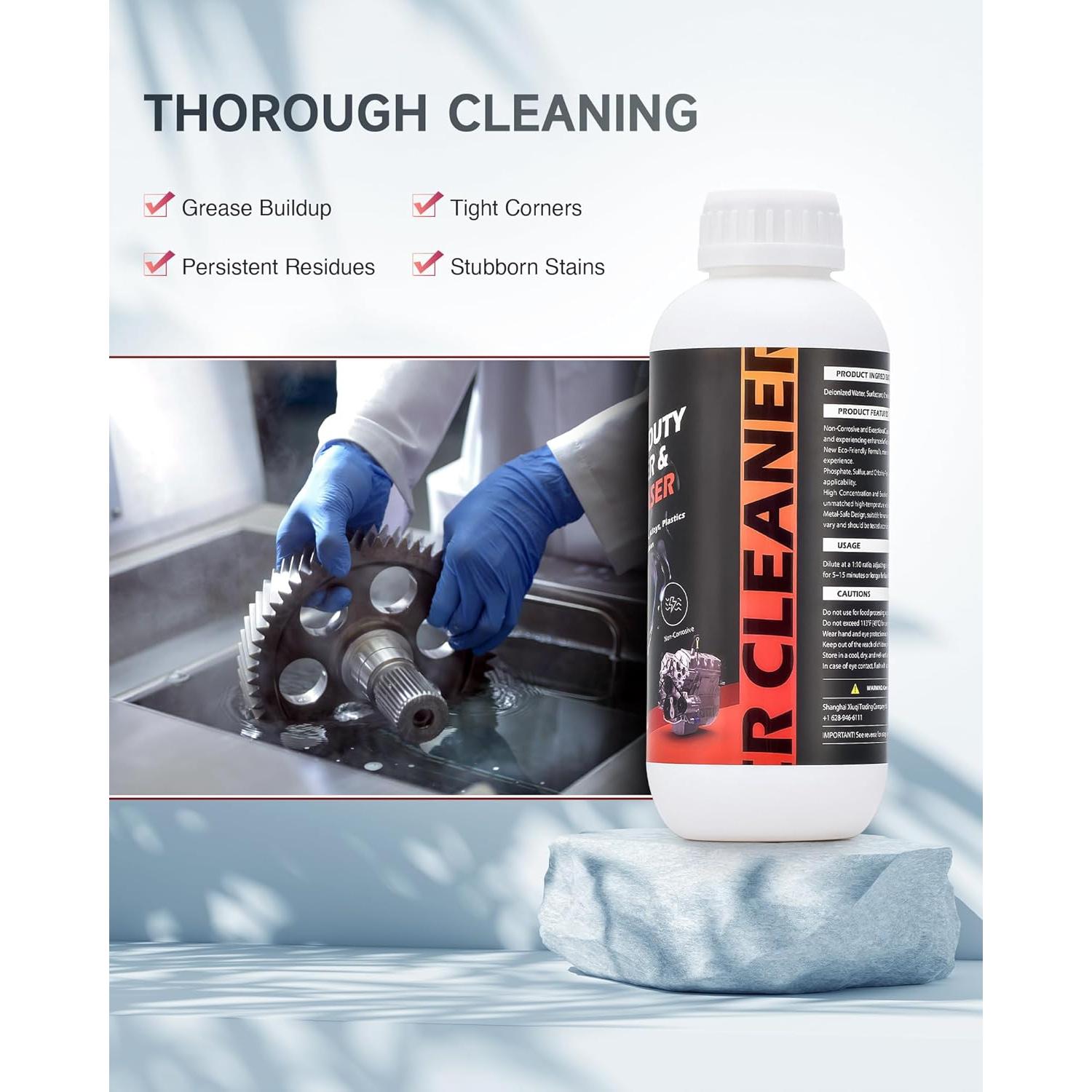 Limpiador Ultrasónico Creworks 1000 mL para Carburadores y Piezas