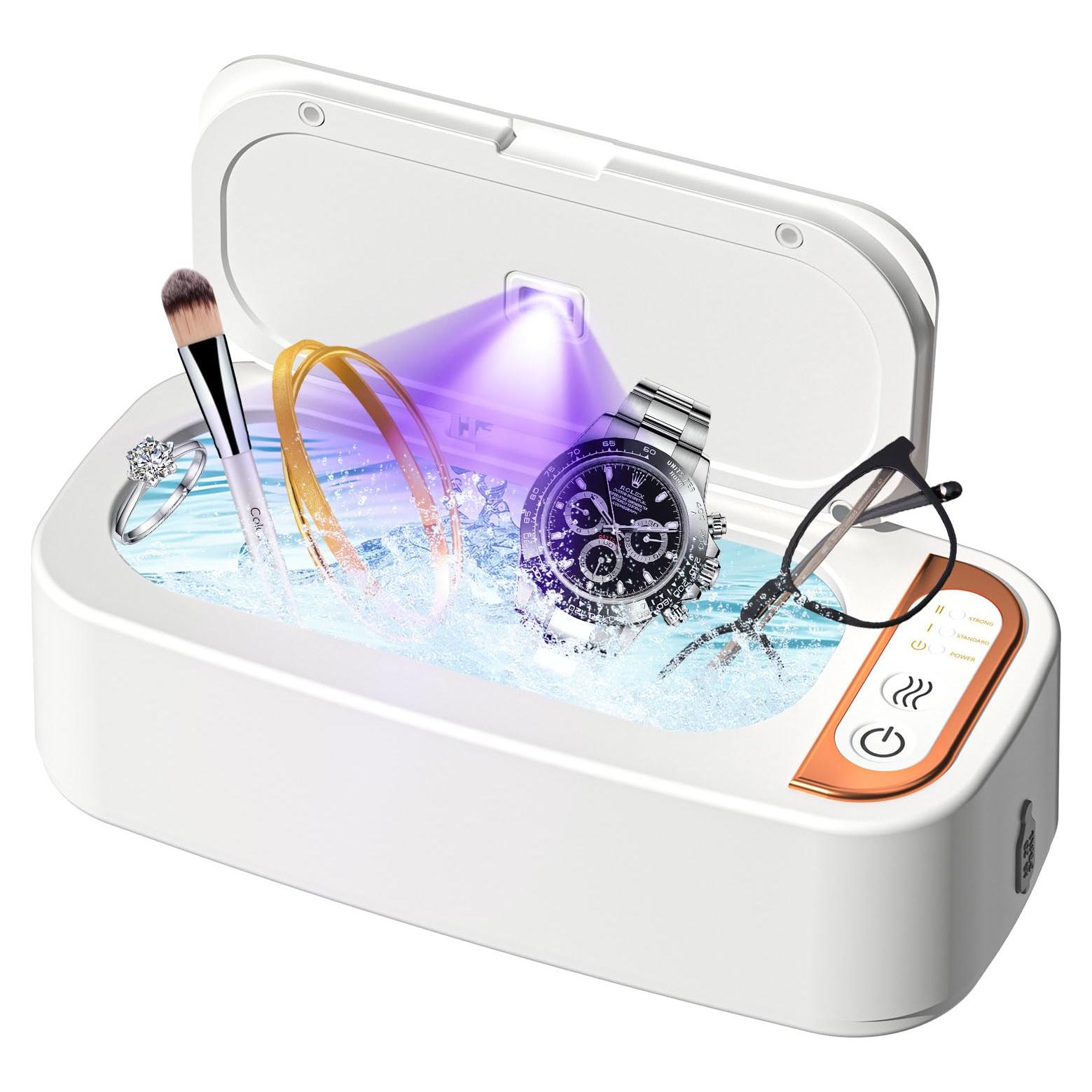 Limpiador Ultrasonido IFTHFOUR 48KHz Recargable para Joyería