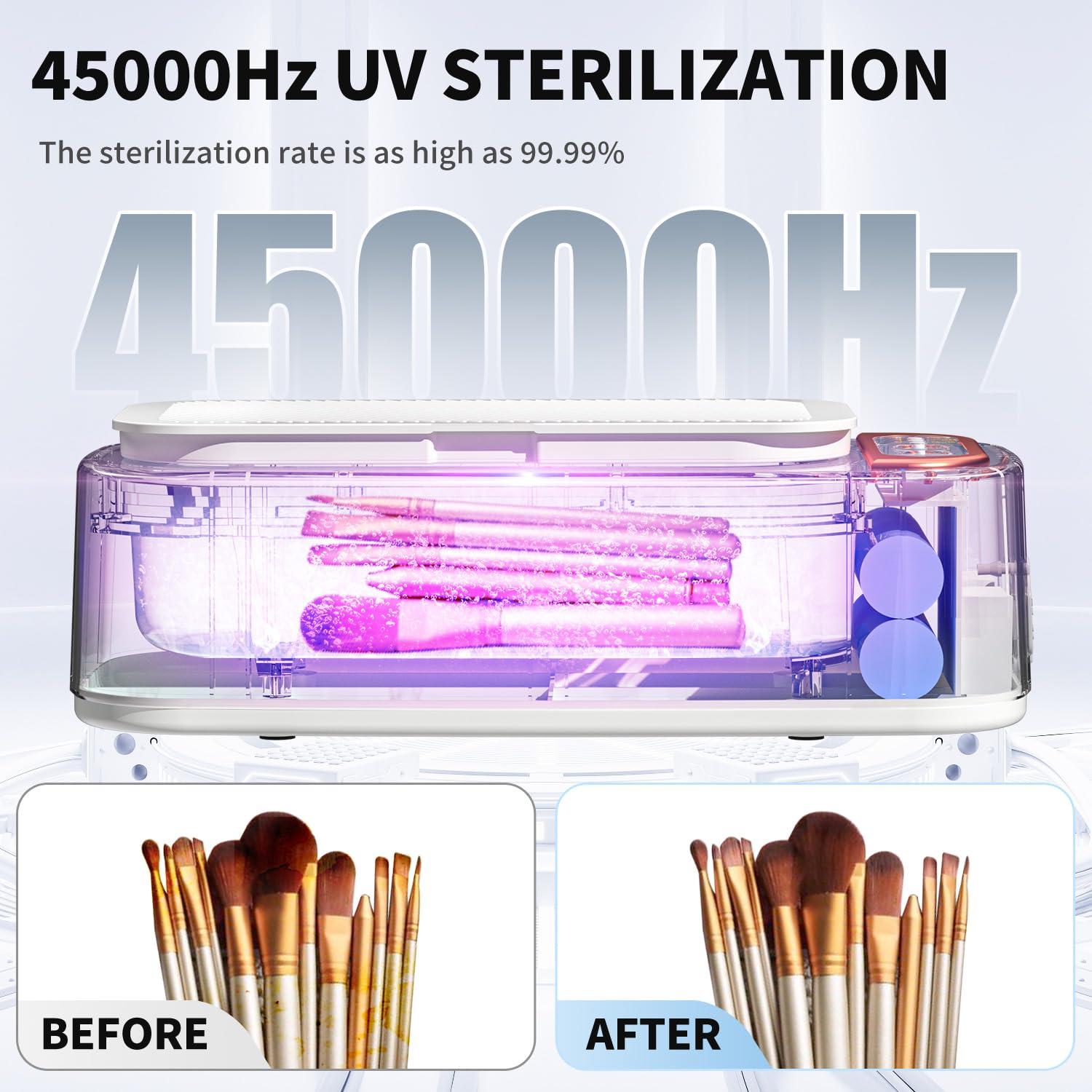 Limpiador Ultrasonido IFTHFOUR 48KHz Recargable para Joyería