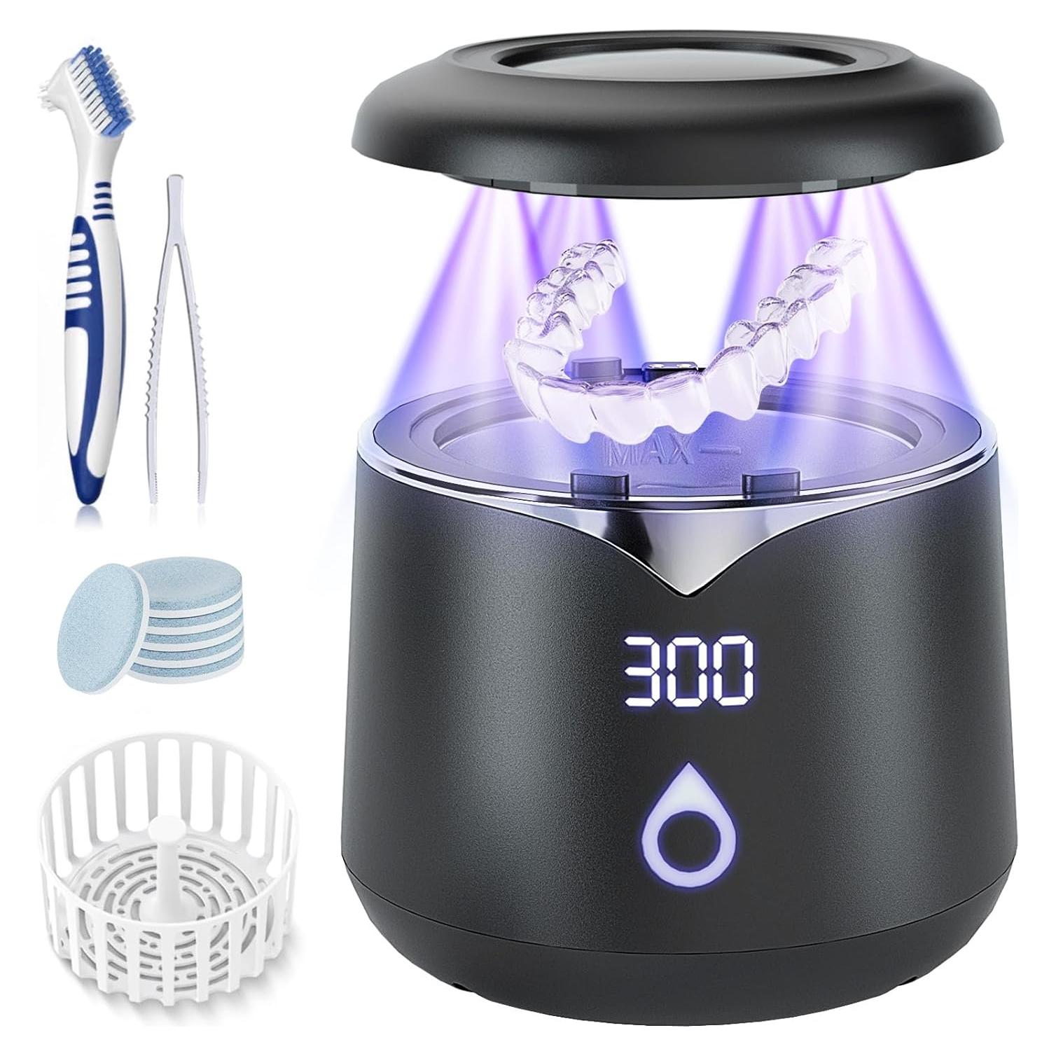 Limpiador Ultrasónico de Dentaduras Toos Show 200ml 45kHz