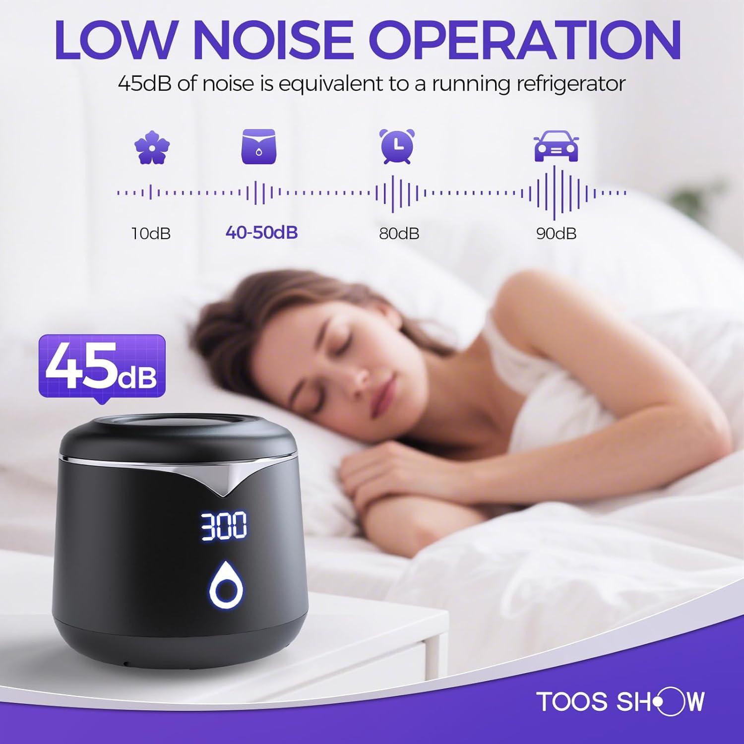 Limpiador Ultrasónico de Dentaduras Toos Show 200ml 45kHz