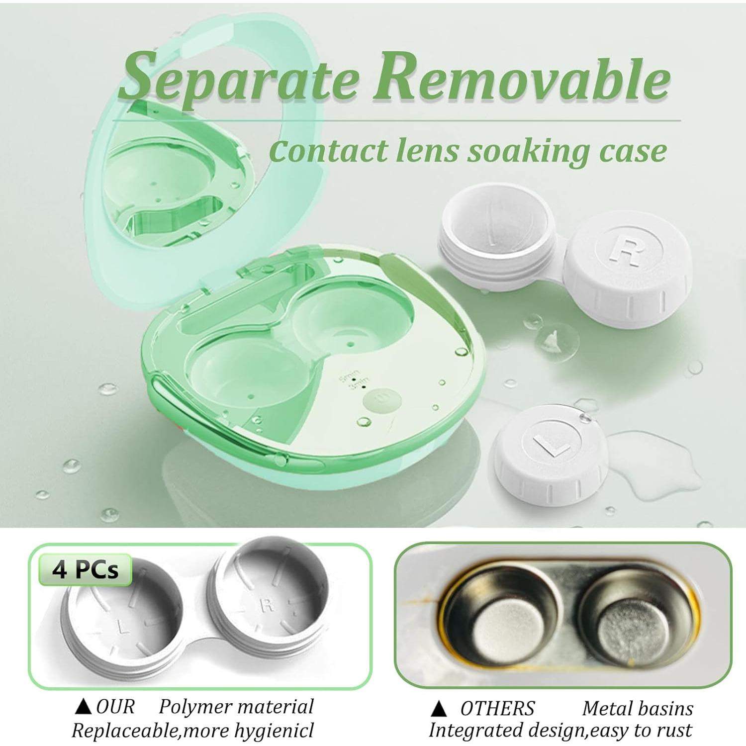 Limpiador Ultrasónico de Lentes de Contacto Vastsoon Verde