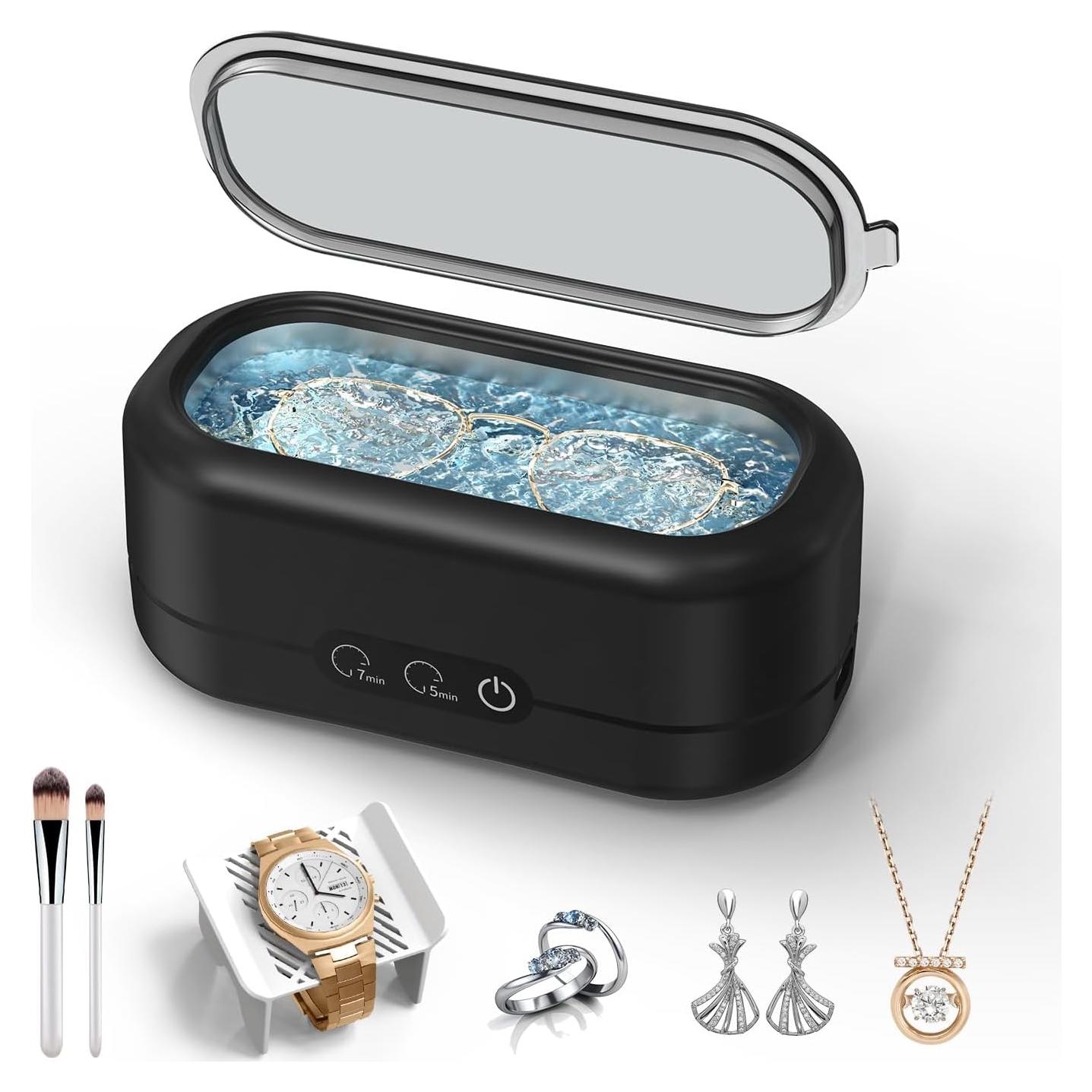 Limpiador Ultrasónico de Joyas Miorcols 12 oz 48kHz Dual