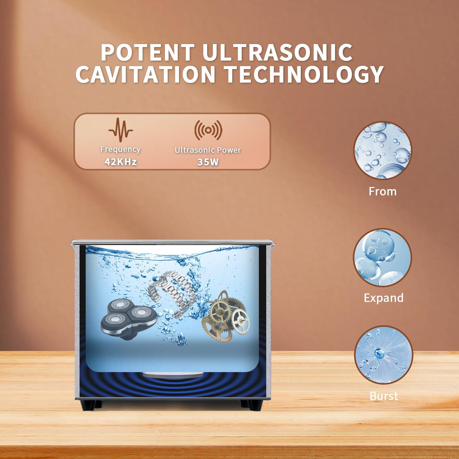 Limpiador Ultrasónico 900ML Shen Zhen 35W Acero Inoxidable