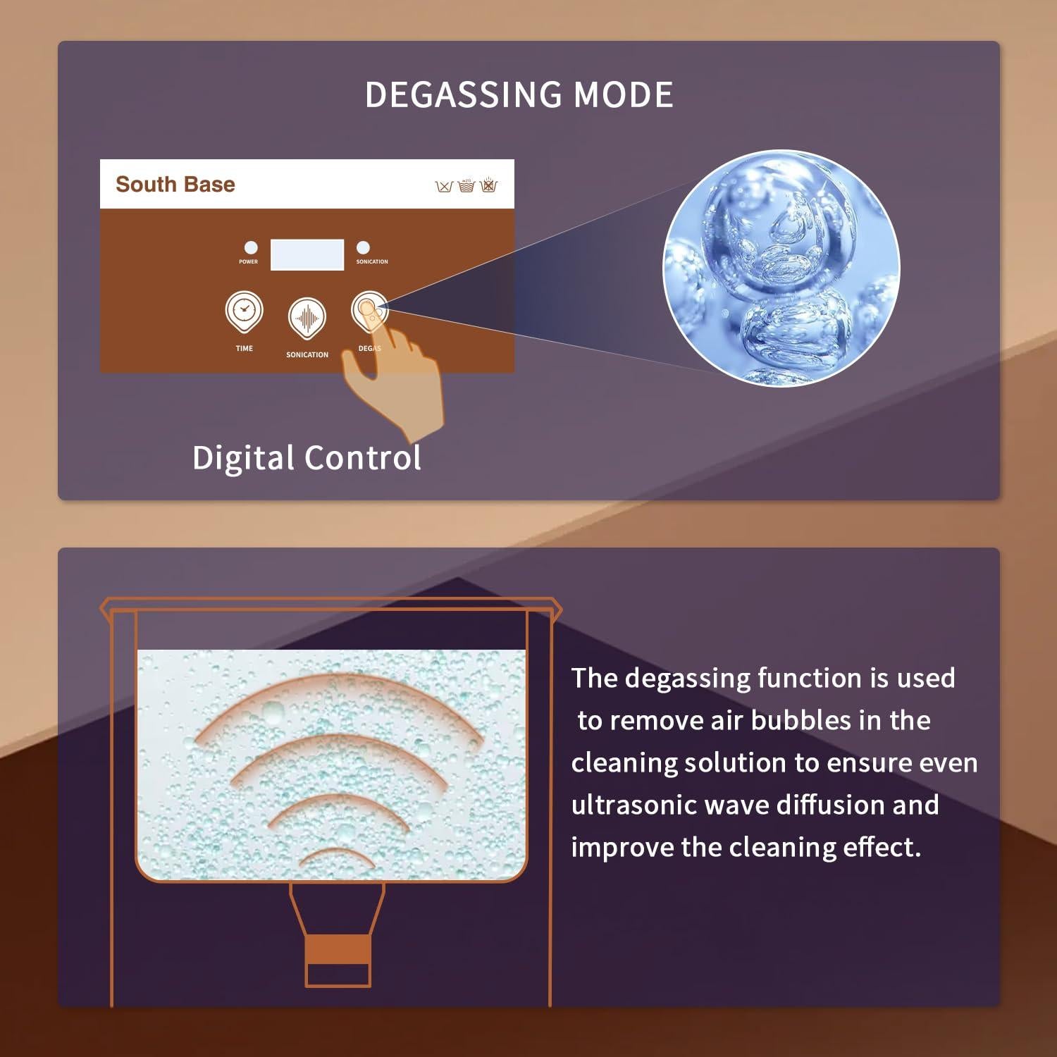 Limpiador Ultrasónico 900ML Shen Zhen 35W Acero Inoxidable