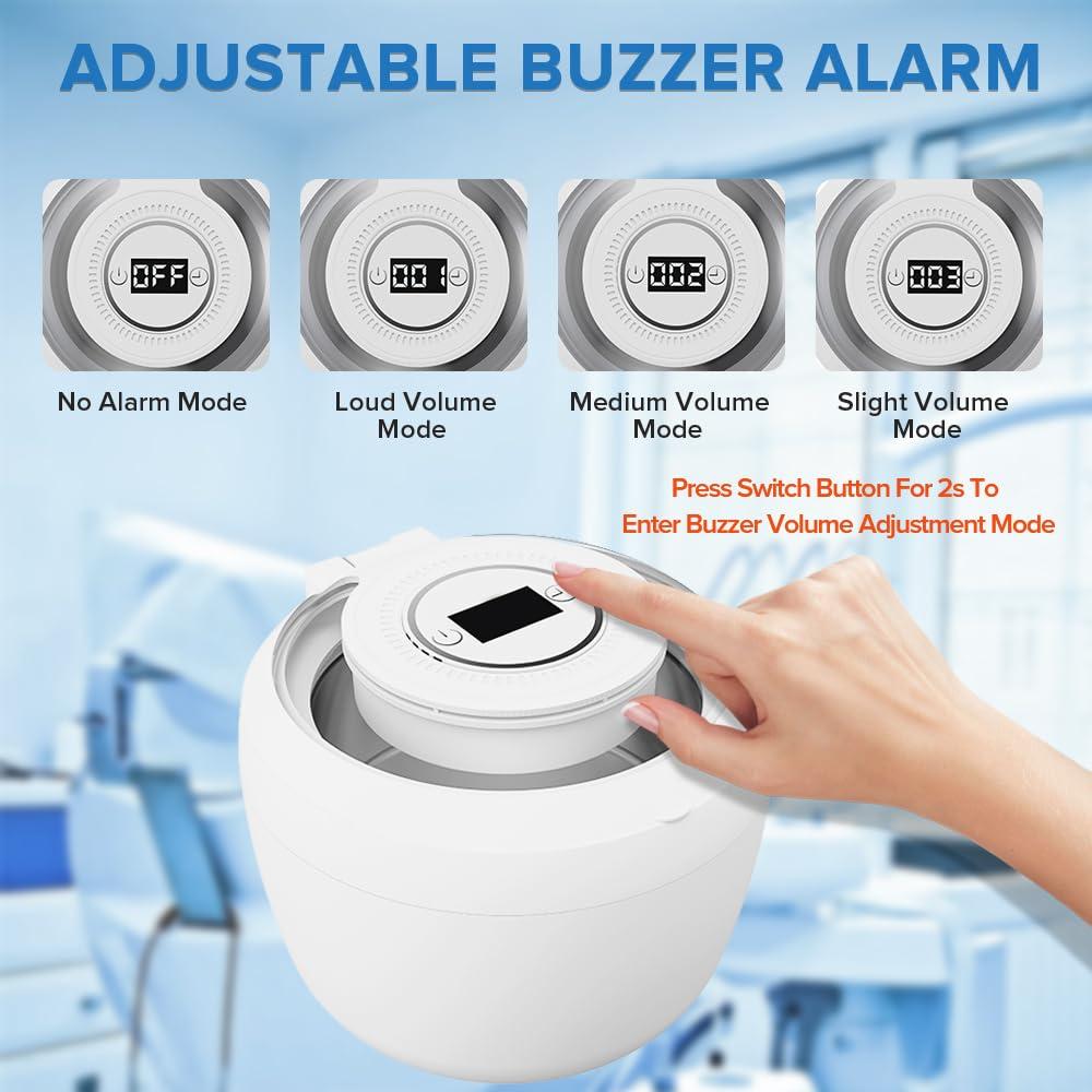 Limpiador Ultrasónico de Retenedores Bsbke 200ml 45kHz Luz U-V