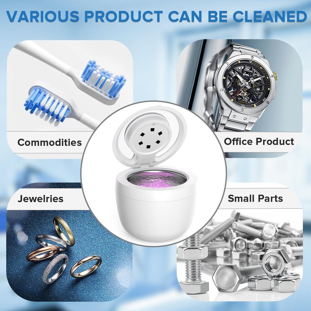 Limpiador Ultrasónico de Retenedores Bsbke 200ml 45kHz Luz U-V