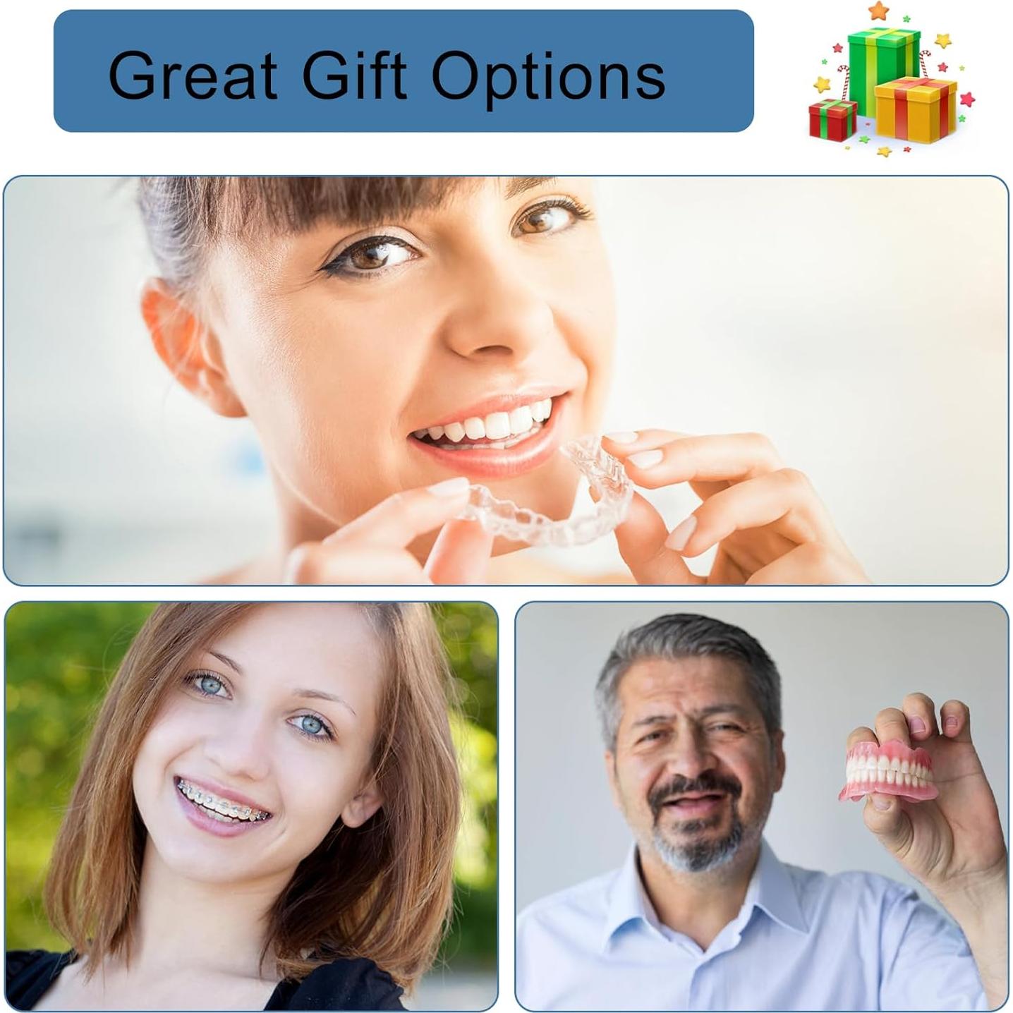 Limpiador Ultrasónico ARGOMAX 24W 200ml para Dentaduras y Joyería