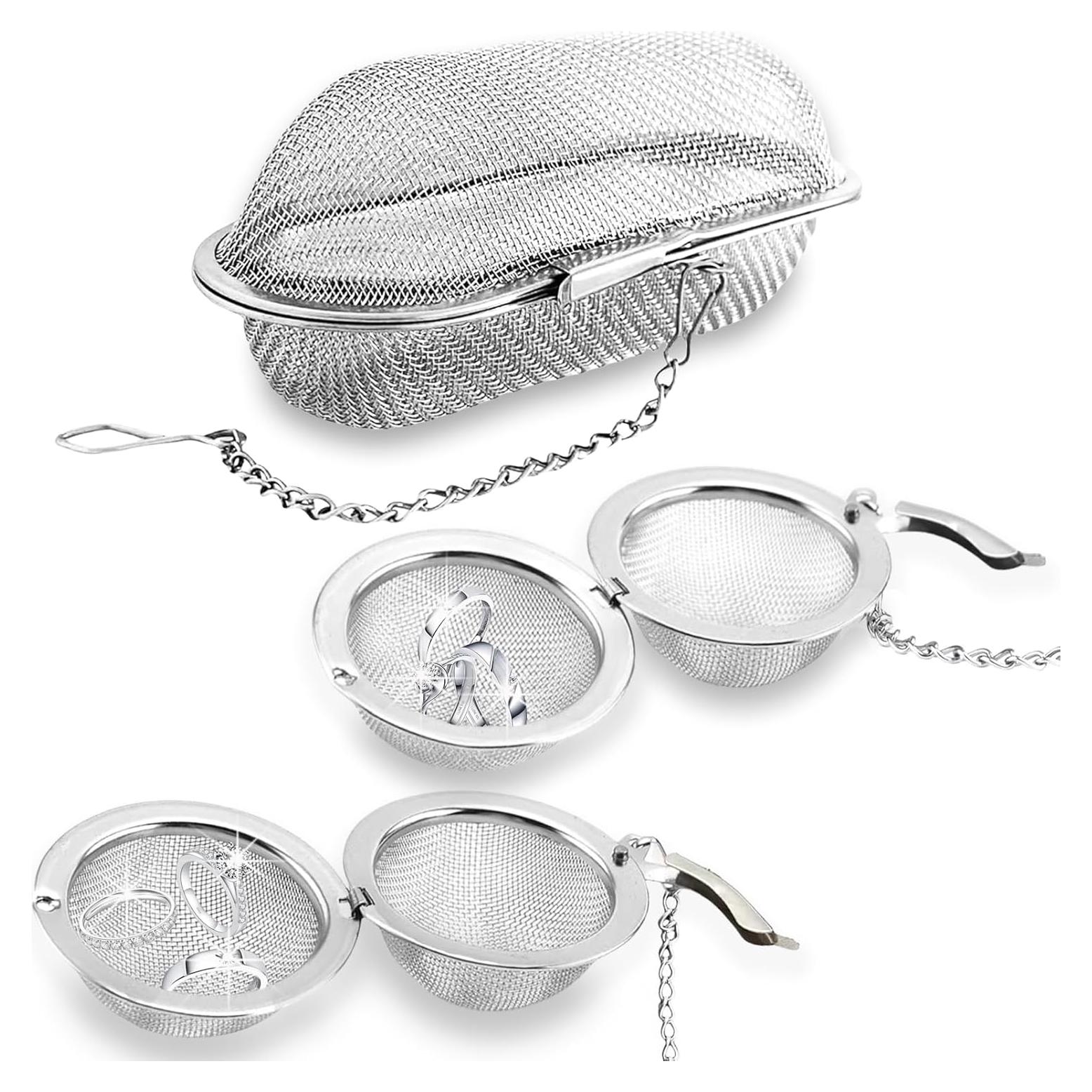 Cesta de Limpieza Ultrasónica YudeWater 3 Piezas Acero Inoxidable