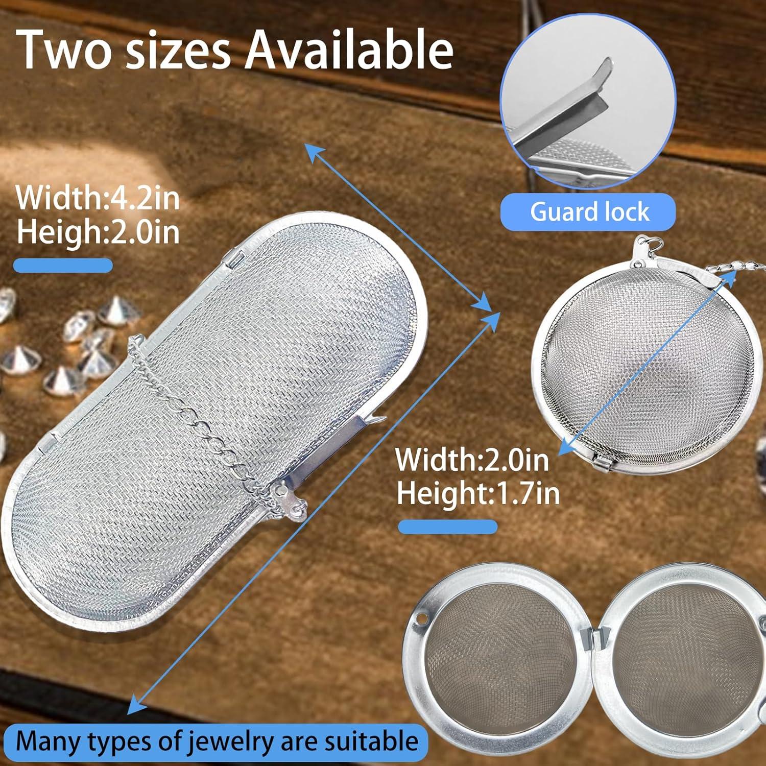 Cesta de Limpieza Ultrasónica YudeWater 3 Piezas Acero Inoxidable