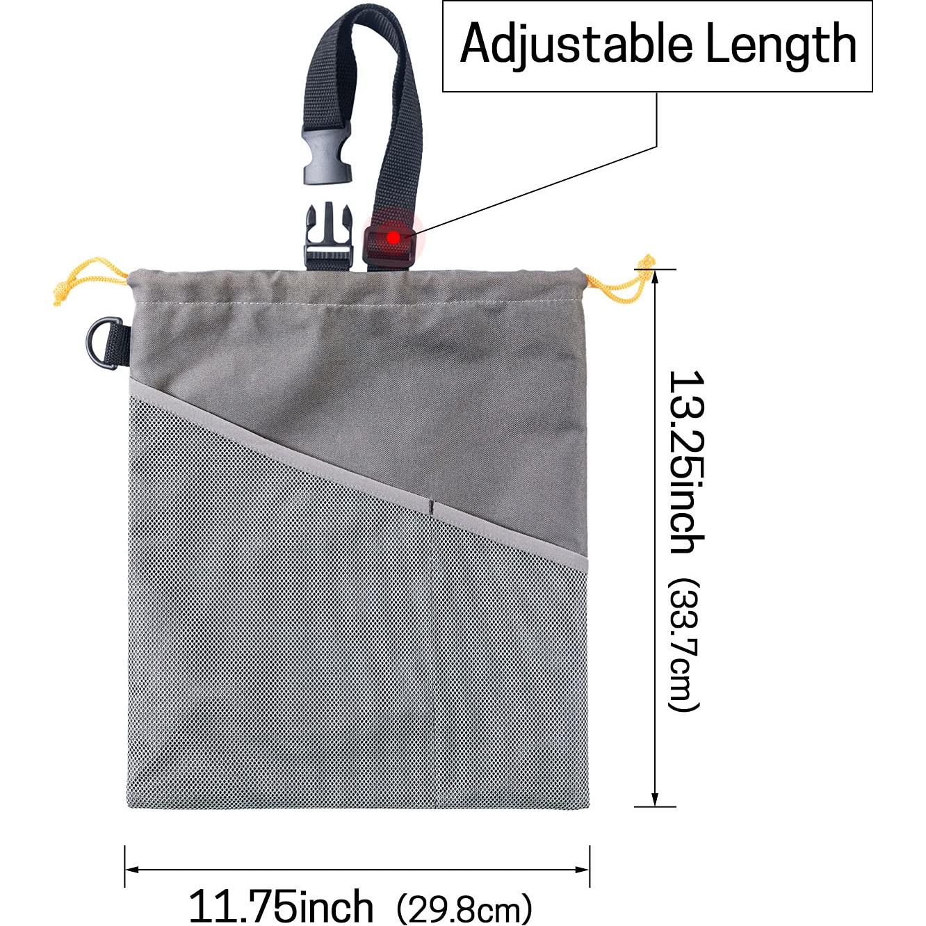 Bolsa de Basura para Coche GNEGNI 2PCS Impermeable 33.66x29.85cm