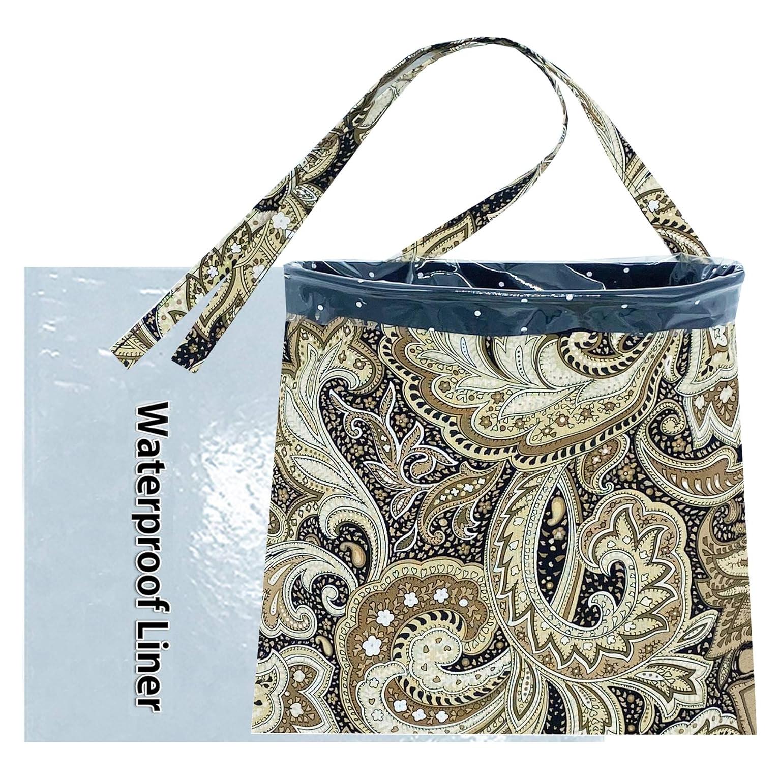 Basurero de Auto NeatCarBags Beige 23x23cm Reutilizable