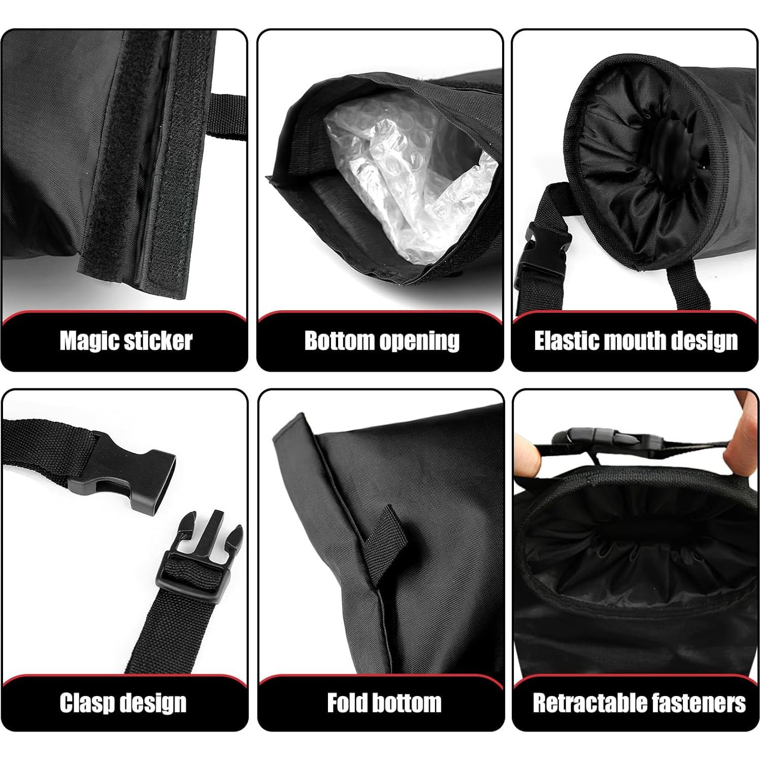 Bolsa de Basura para Auto Wogomz - 2 Piezas Impermeables