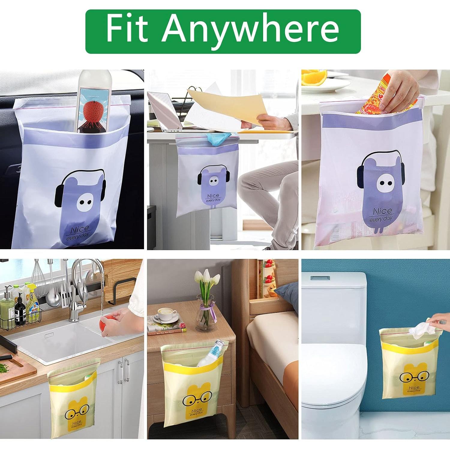 Bolsa de Basura Portátil AOBIS 30PCS a Prueba de Fugas