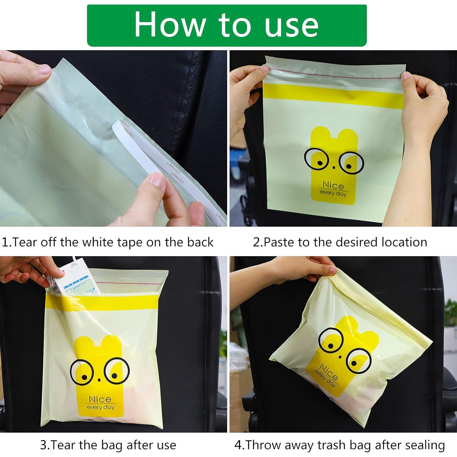 Bolsa de Basura Portátil AOBIS 30PCS a Prueba de Fugas