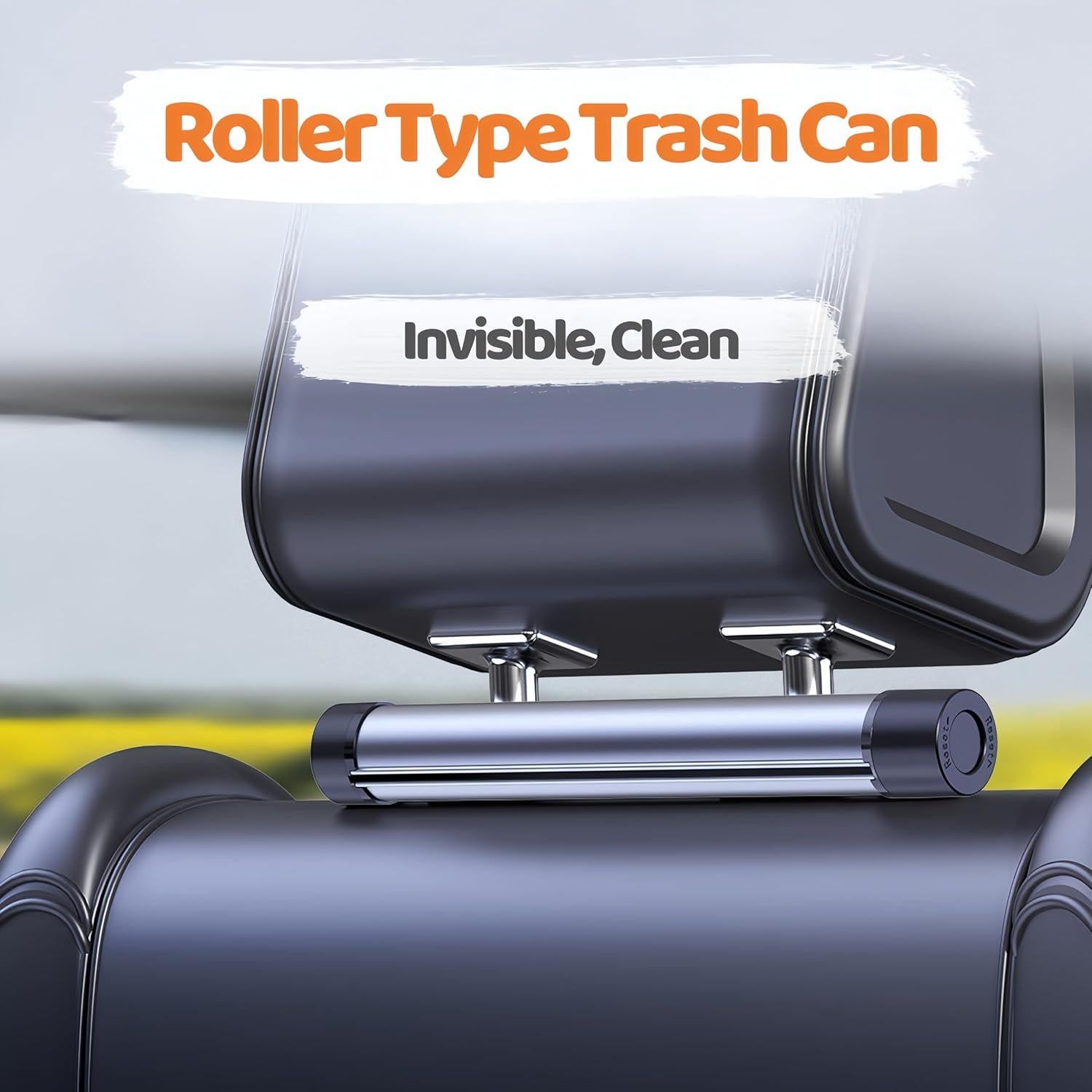 Basurero para Automóvil HwCknPT 2L Plegable Negro