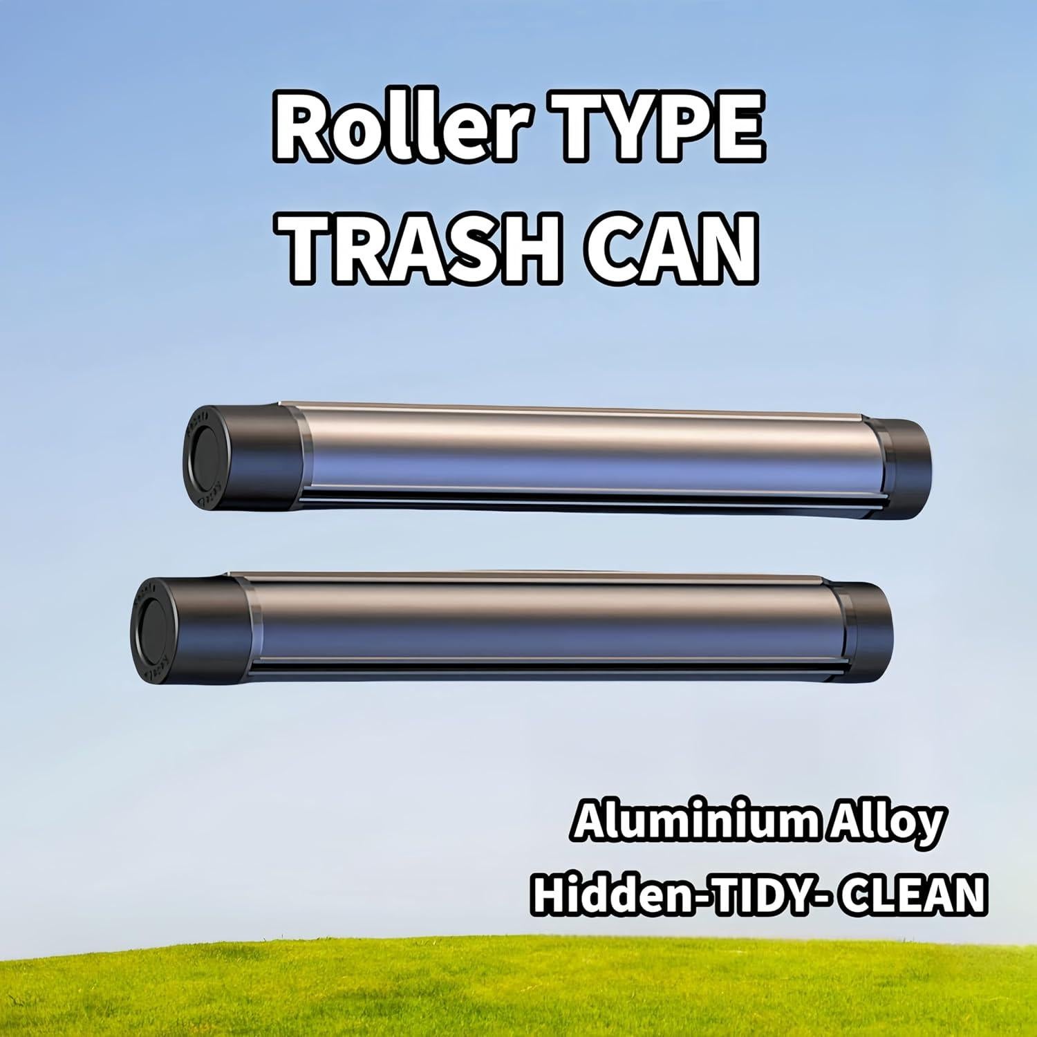 Basurero para Automóvil HwCknPT 2L Plegable Negro