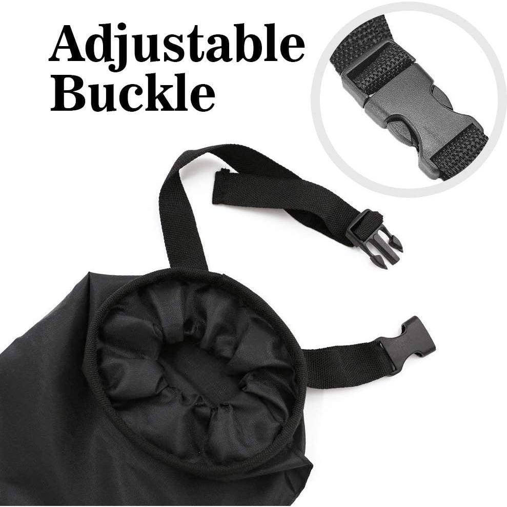 Bolsa de Basura IPELY para Auto - Oxford Negro 18x38 cm