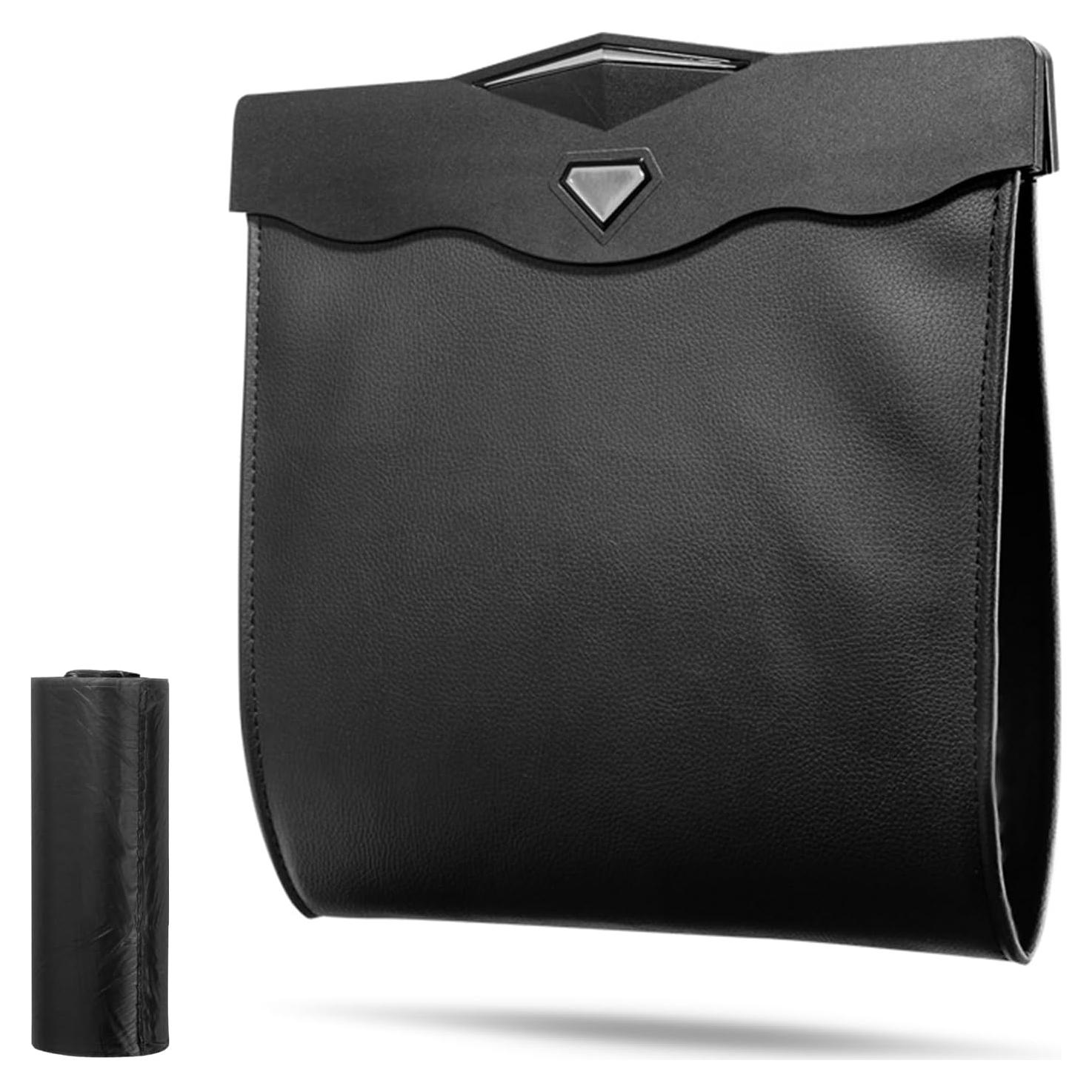 Basurero para Auto NATUREKIT con Luz LED y Cierre Magnético