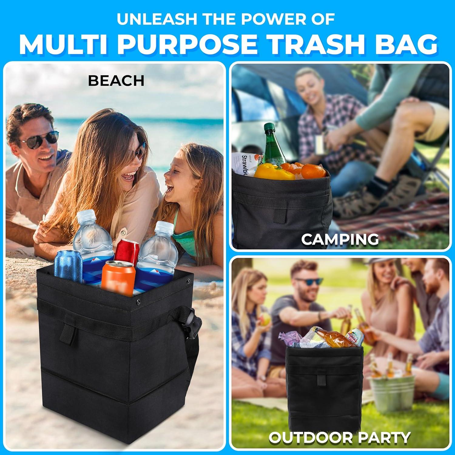 Bolsa de Basura para Auto EcoNour 21.8x23.5cm Impermeable