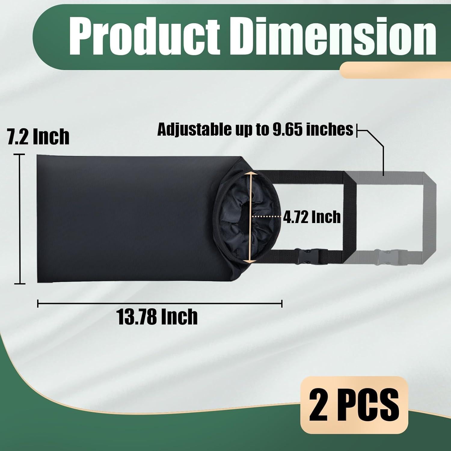 2 Bolsas de Basura para Auto Ecocstm, Lavables y Colgantes
