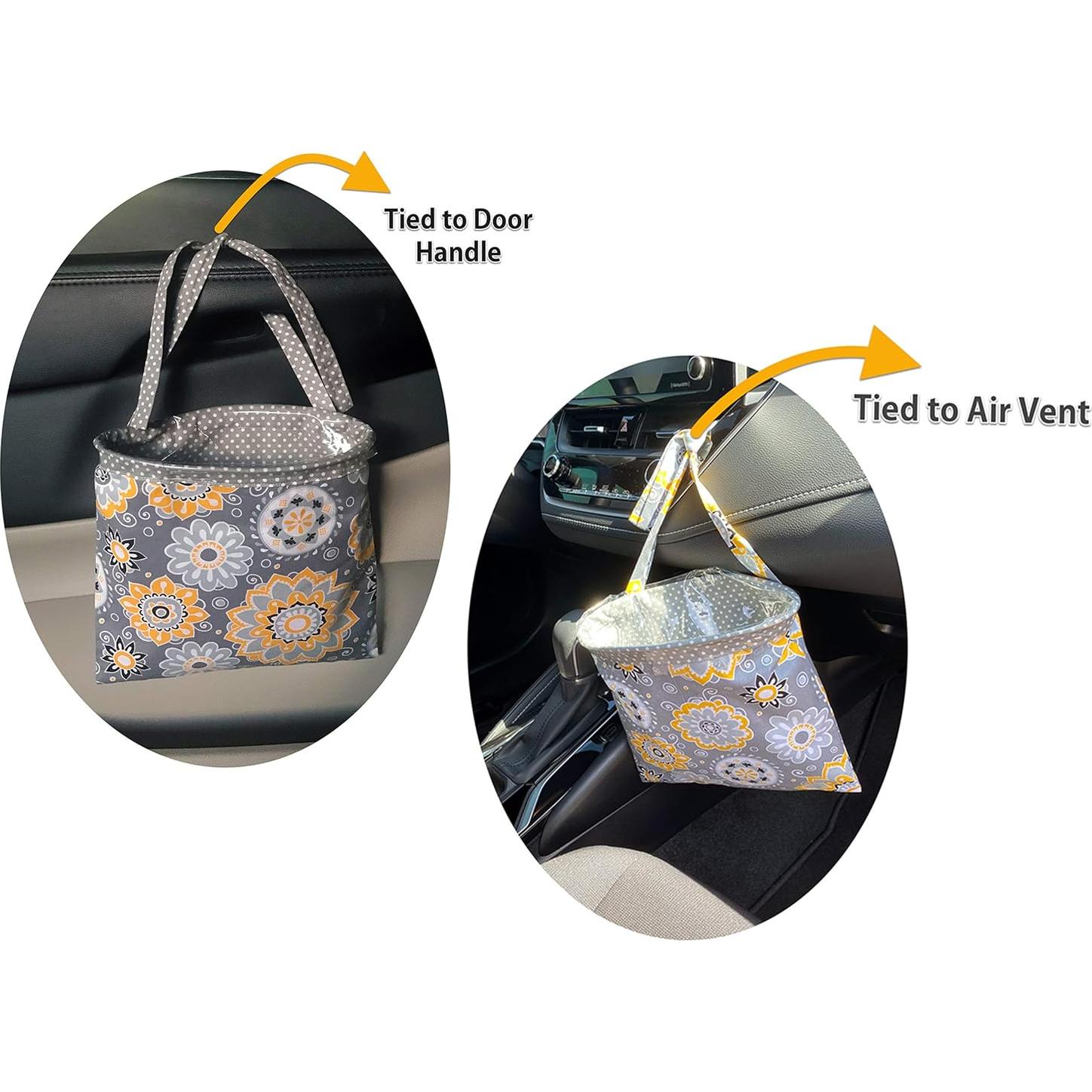 Bote de Basura para Auto NeatCarBags - Impermeable y Reutilizable