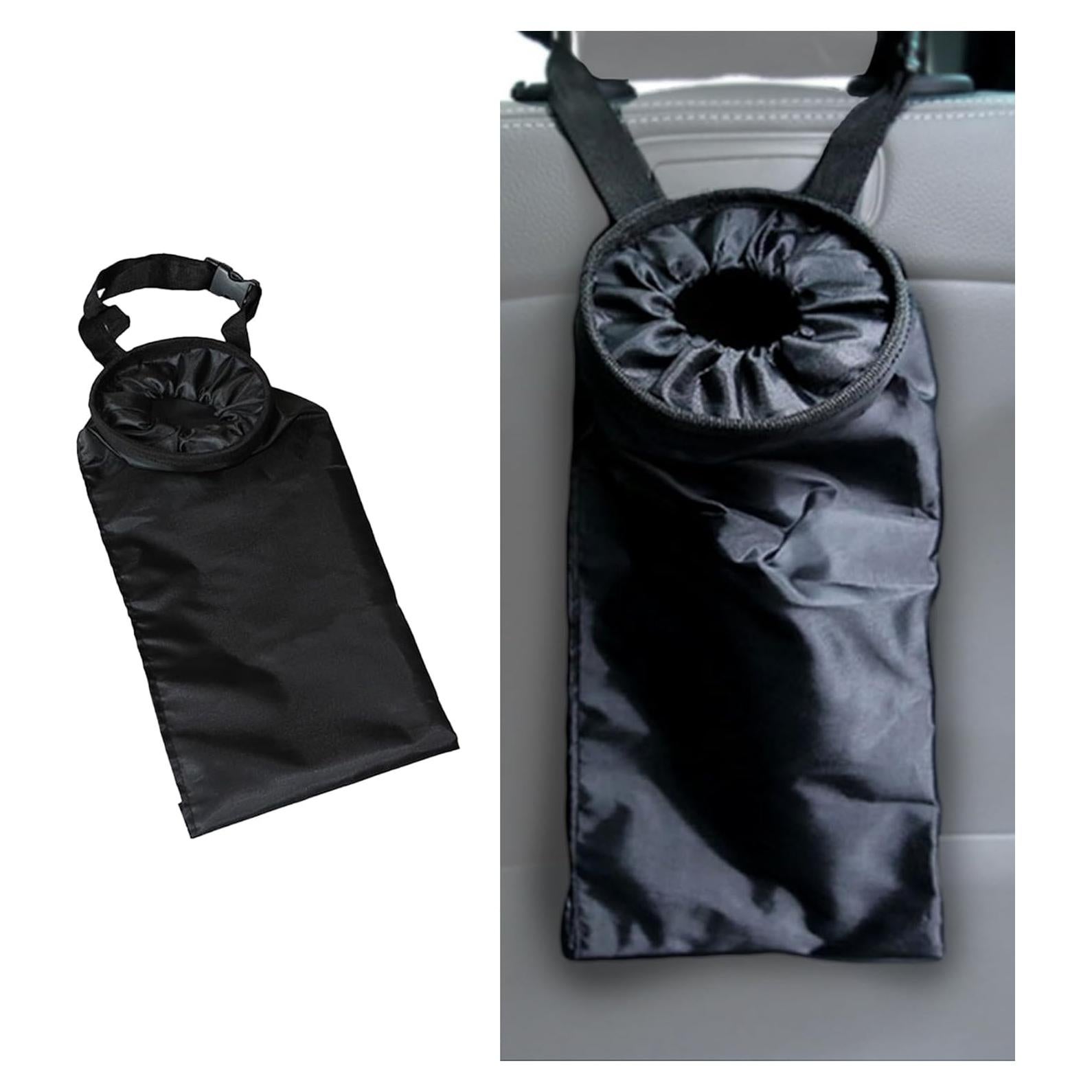 Bolsa de Basura Plegable para Autos Lecctso 2 Galones Negra