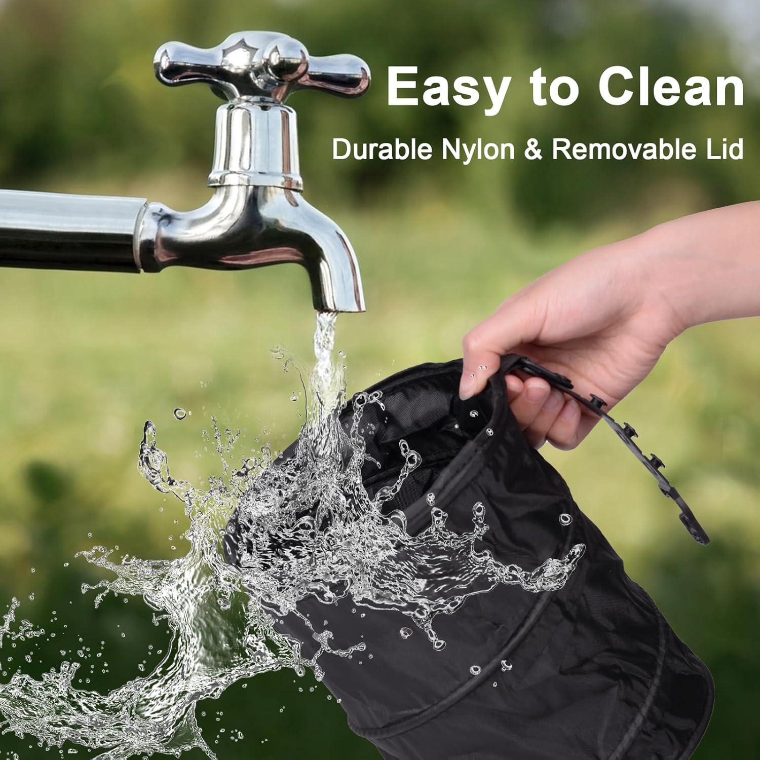 Basurero Plegable para Auto Kincown 2 Unidades 15x15x20.5cm