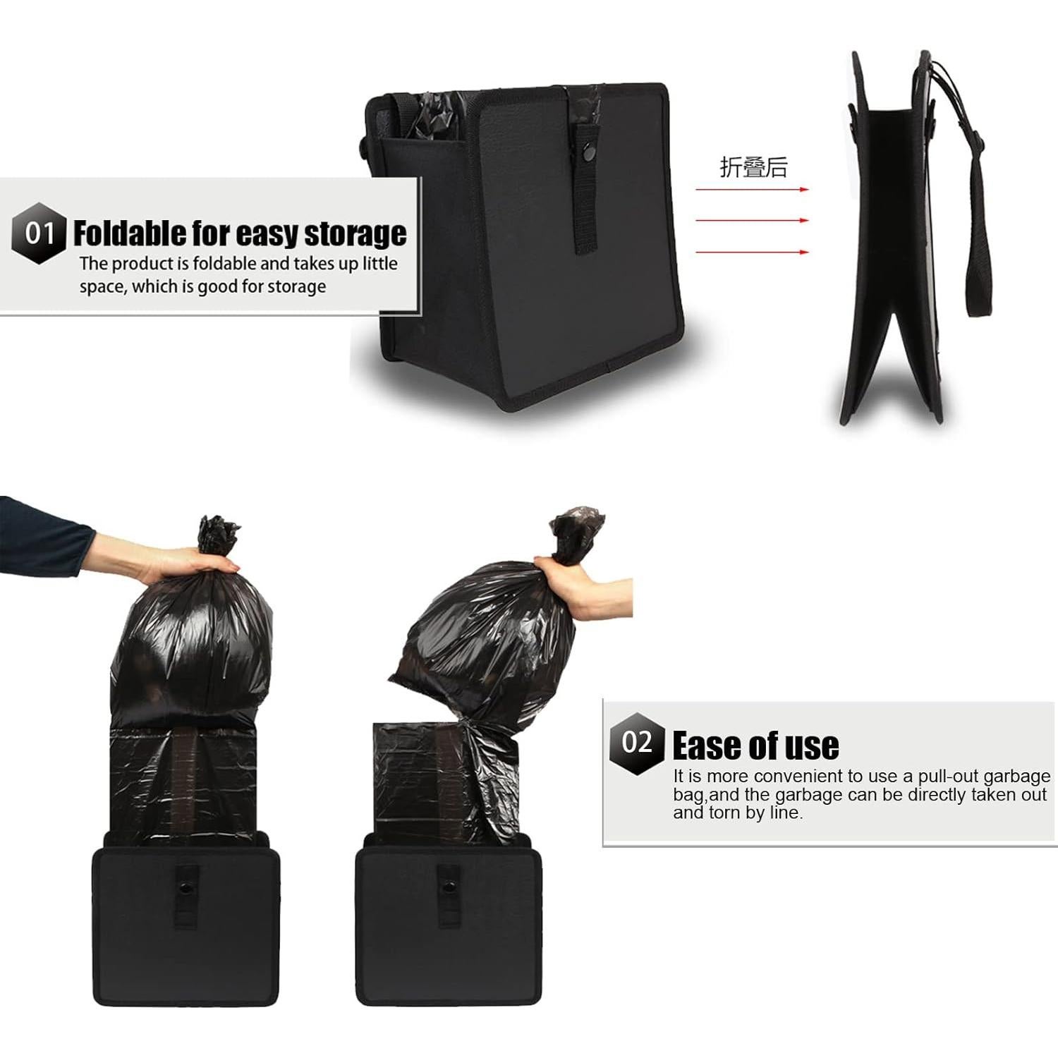 Bolsa de Basura para Auto Miytsya Premium Impermeable 7L