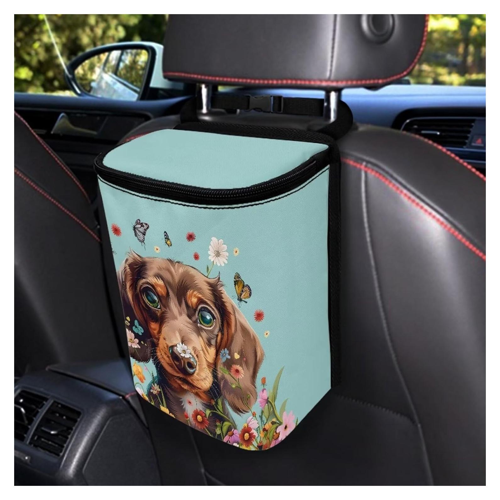 Cubo de Basura para Automóvil Talayituse 17x22x12cm Plegable