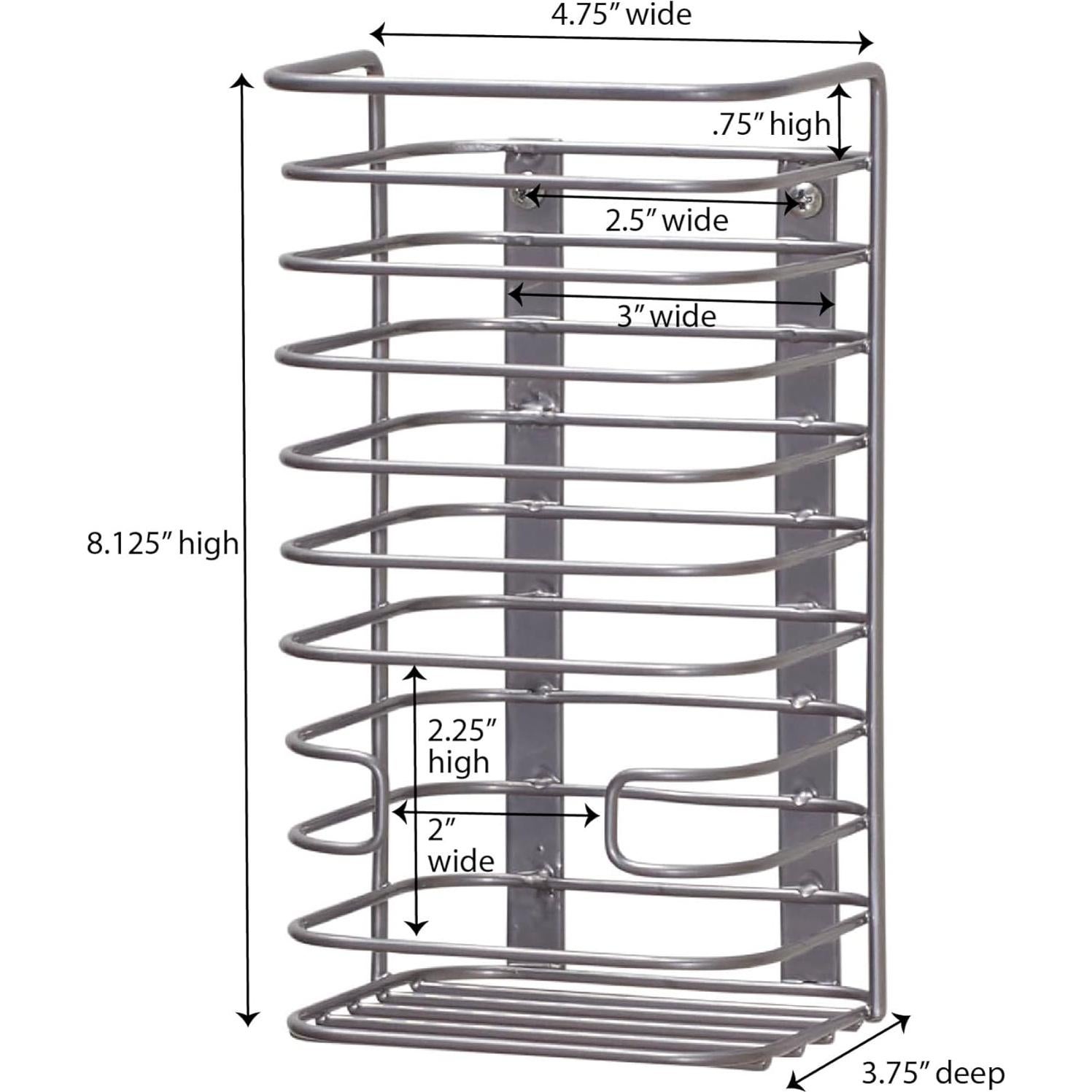 Soporte para Bolsas de Basura de Puerta Household Essentials