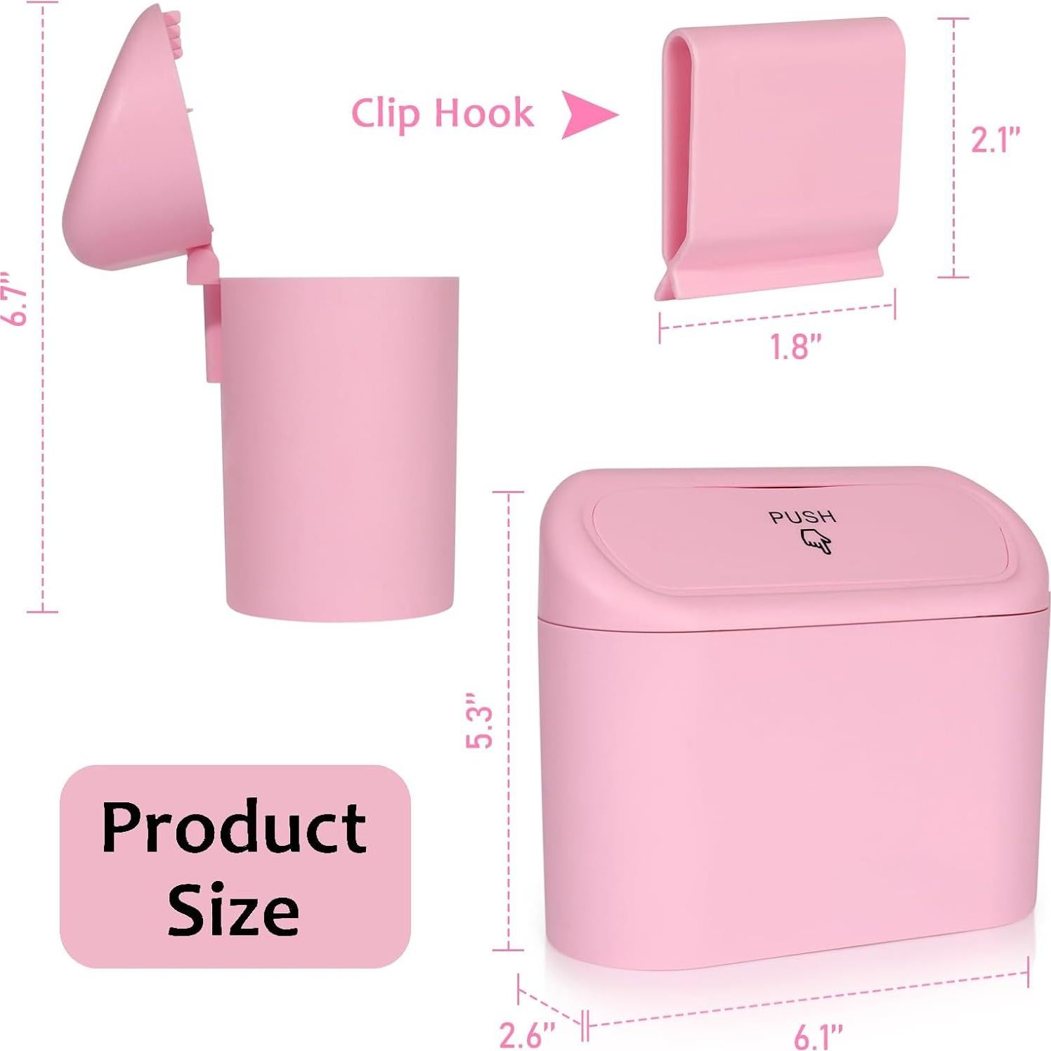 Basurero de Coche Accmor Pack 2 Mini Impermeables 3.78L