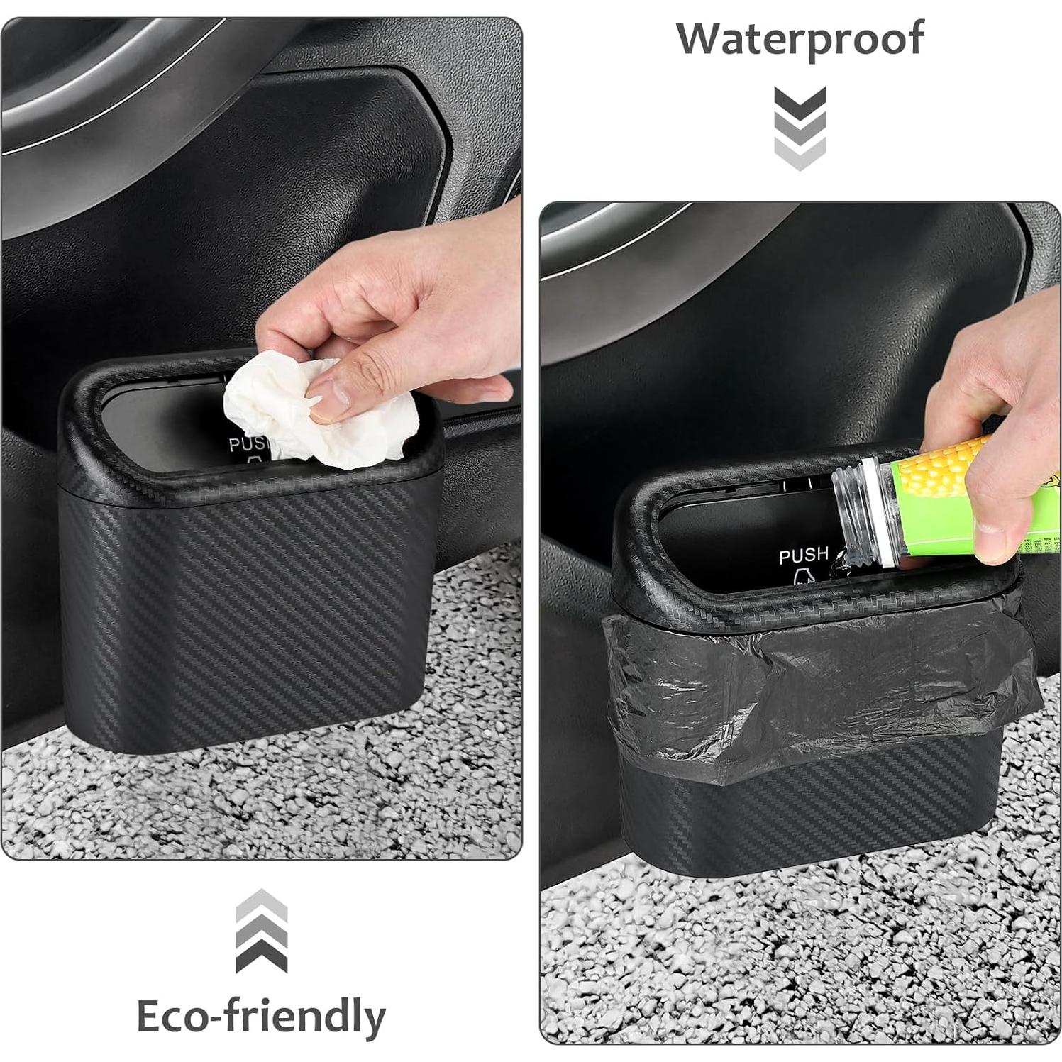 Basurero de Coche Accmor Pack 2 Mini Impermeables 3.78L