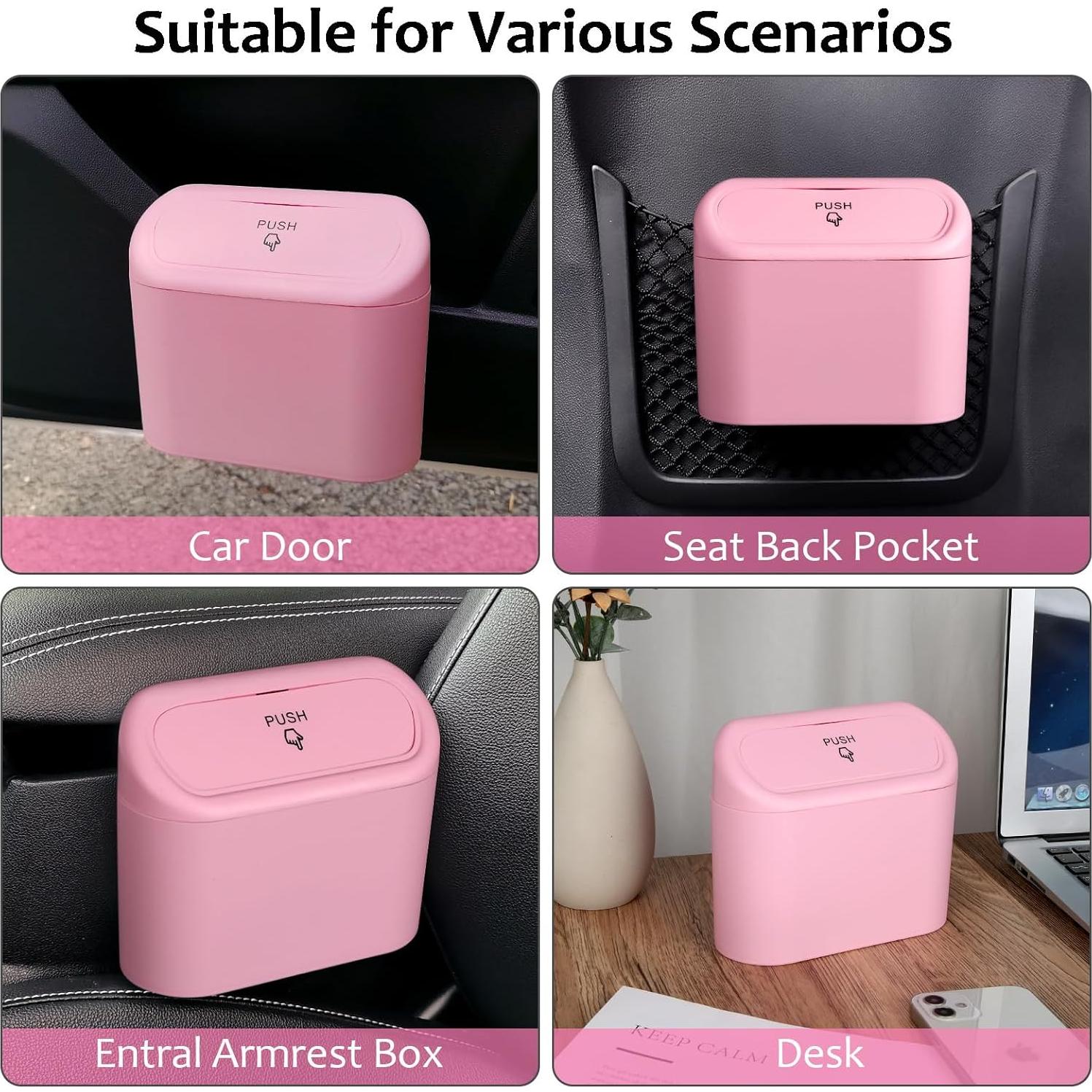 Basurero de Coche Accmor Pack 2 Mini Impermeables 3.78L