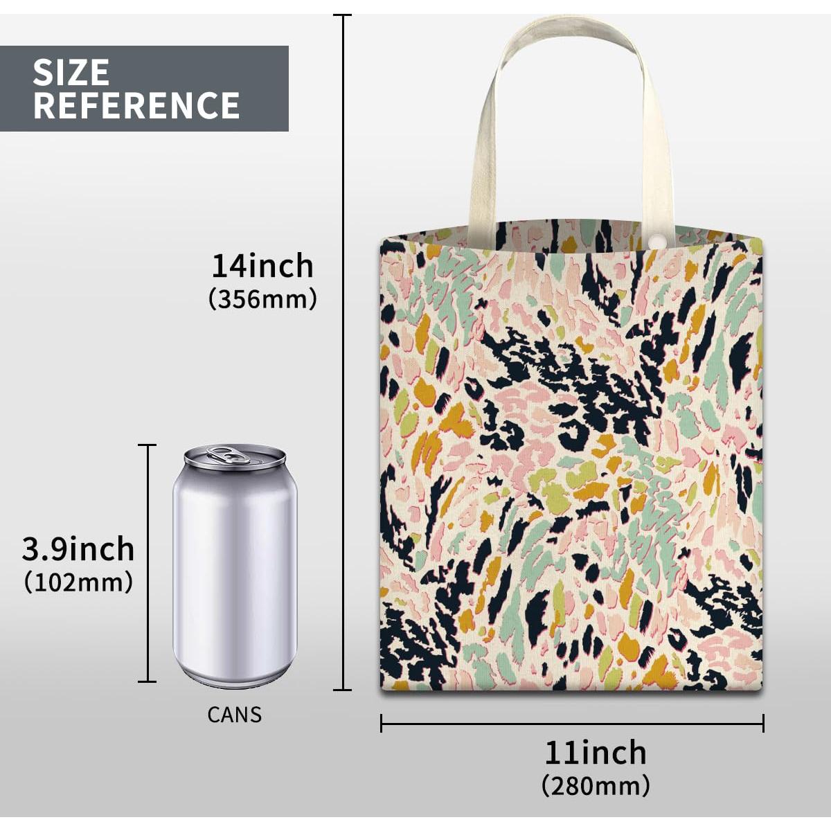 Basurero Colgante para Auto ABUIFDK Leopardo Colorido 30x24cm