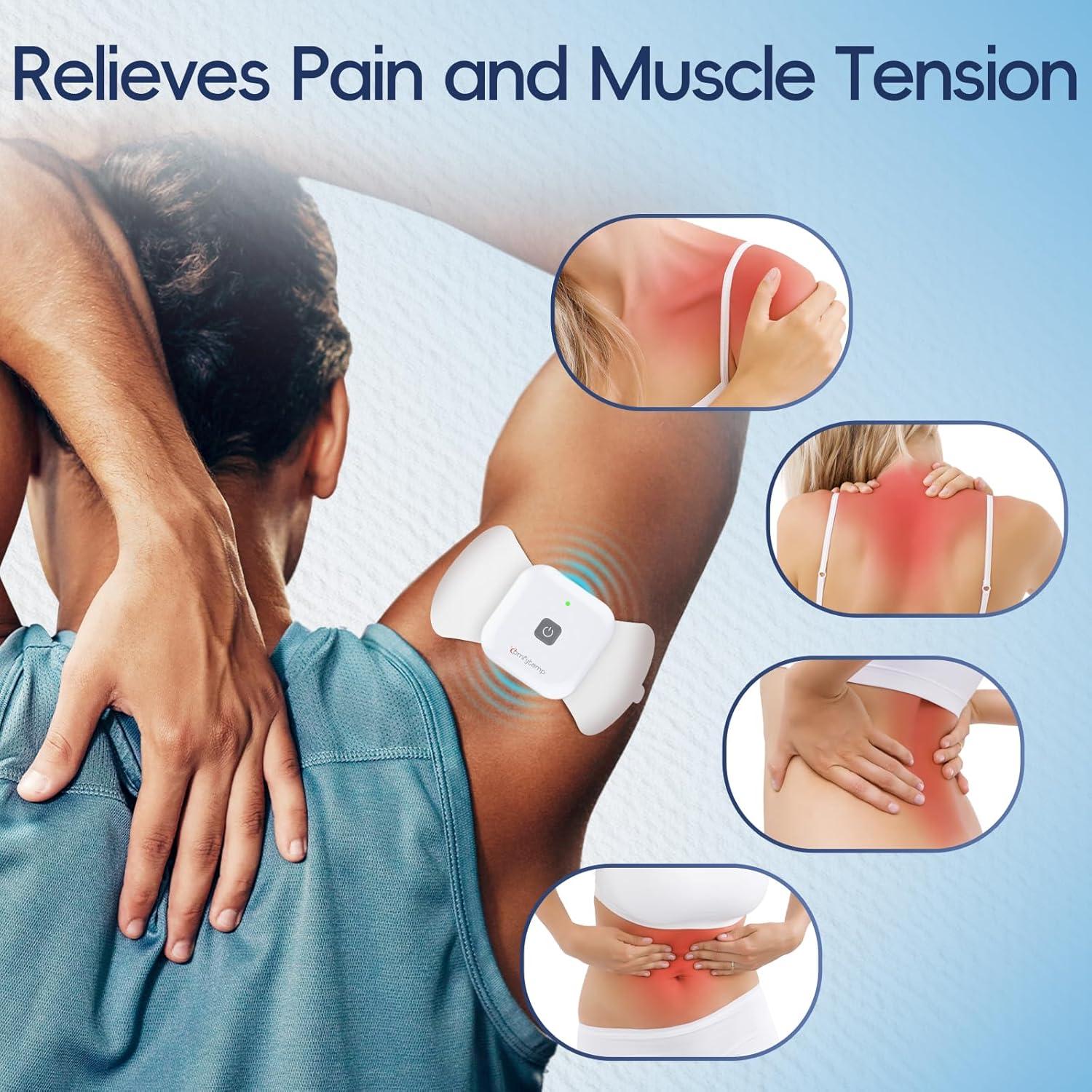 Comfytemp Estimulador Muscular TENS Inalámbrico 15 Modos