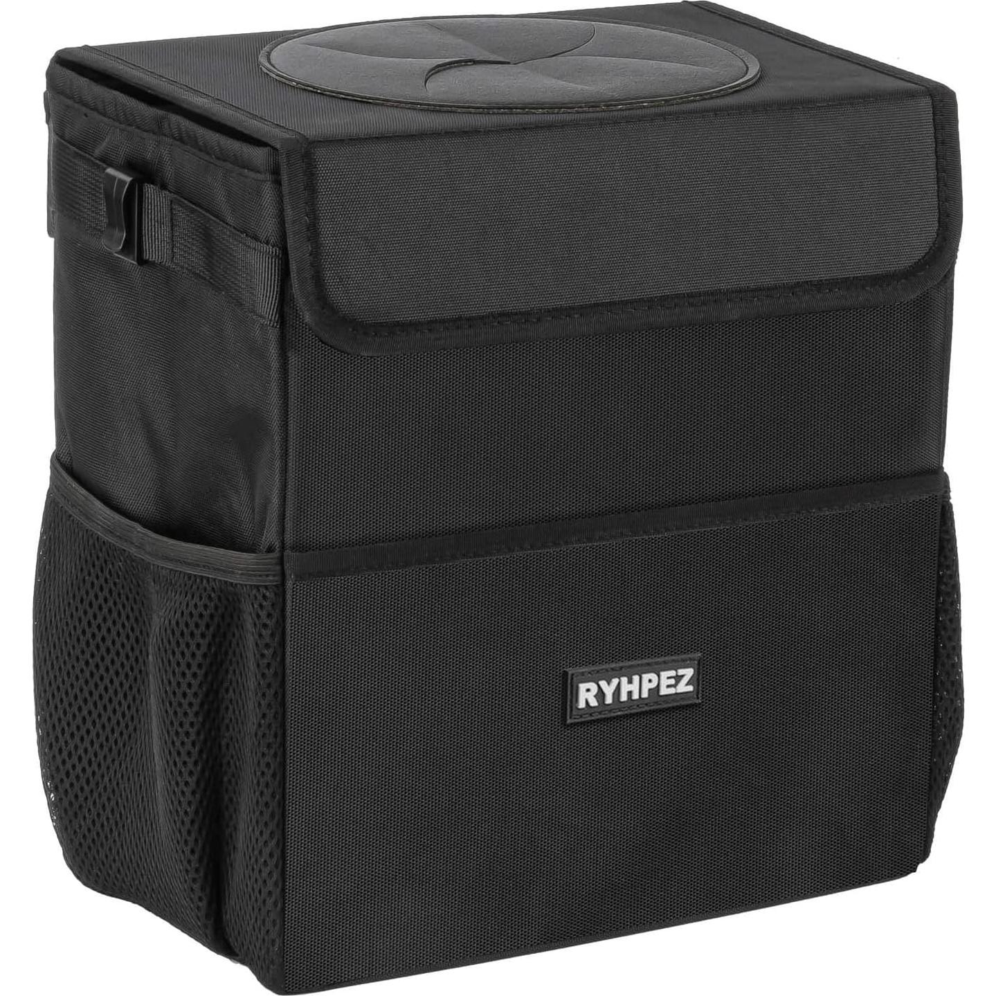 Basurero de Coche Ryhpez 12L Impermeable con Tapa - Organizador